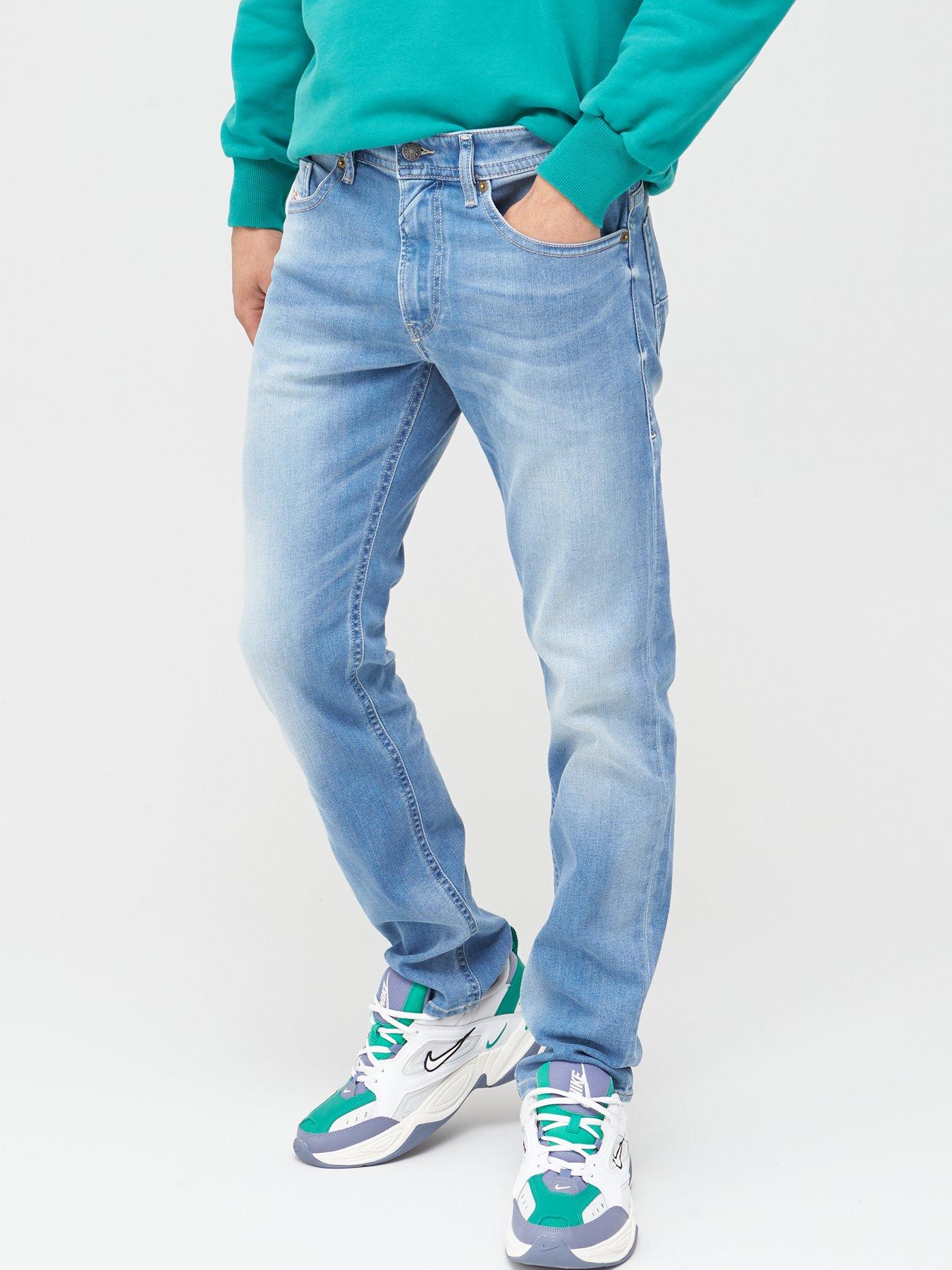 light blue diesel jeans