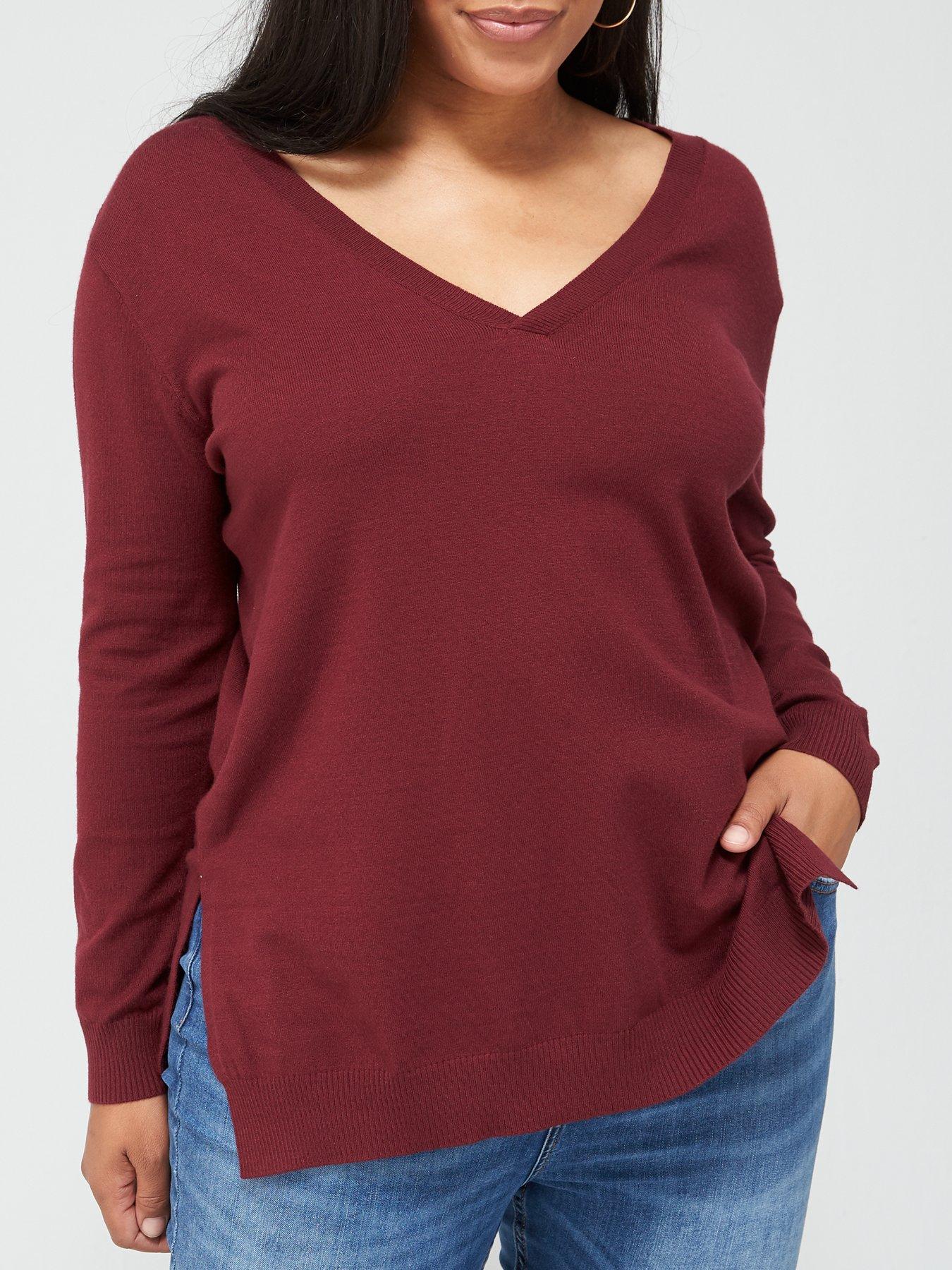 longline jumpers plus size