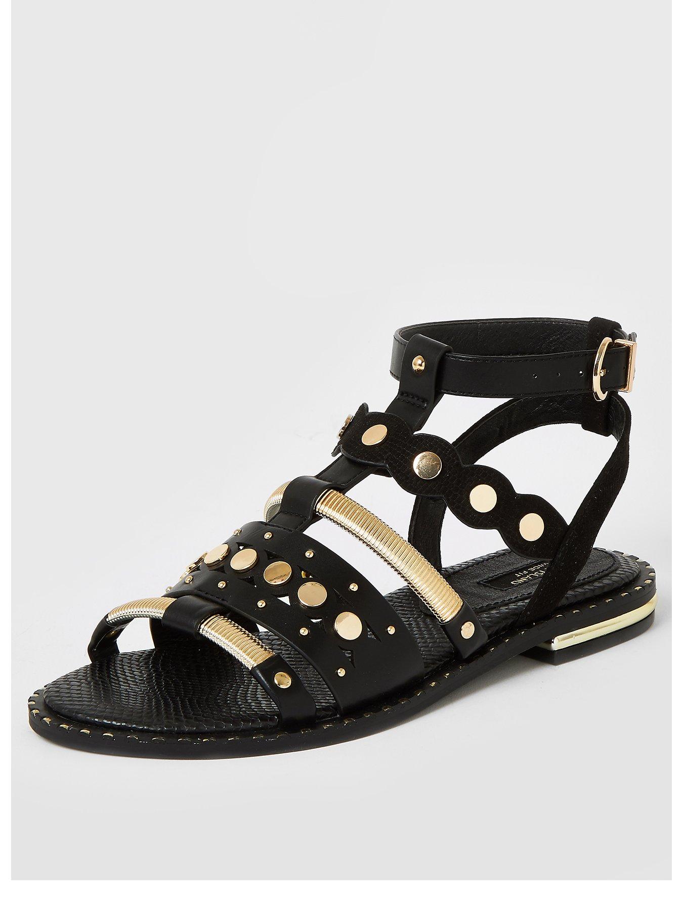 river island womens flat sandals