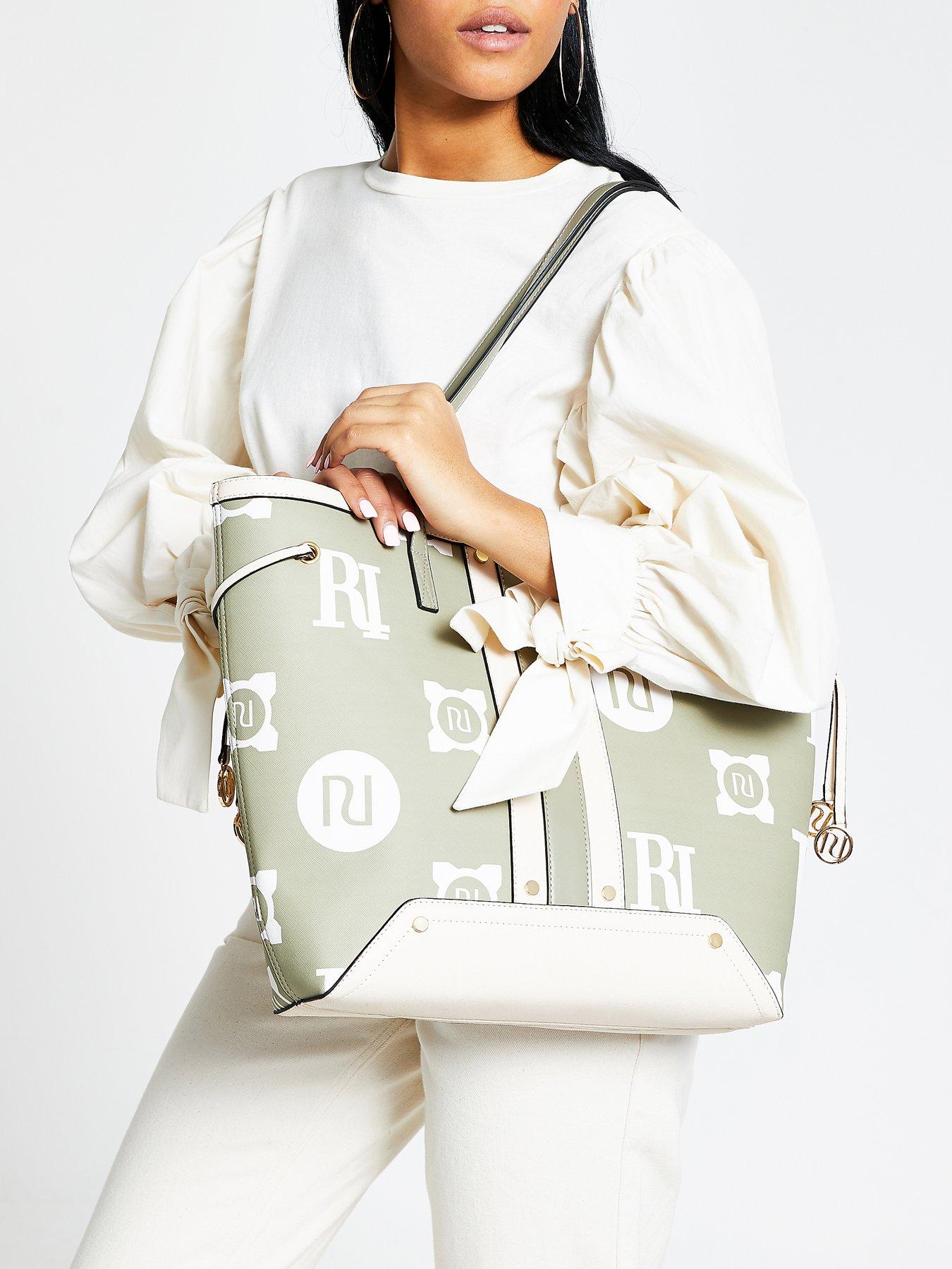 sage green changing bag