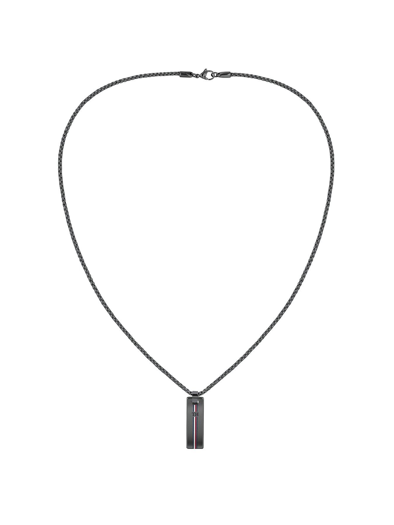 tommy hilfiger mens necklace