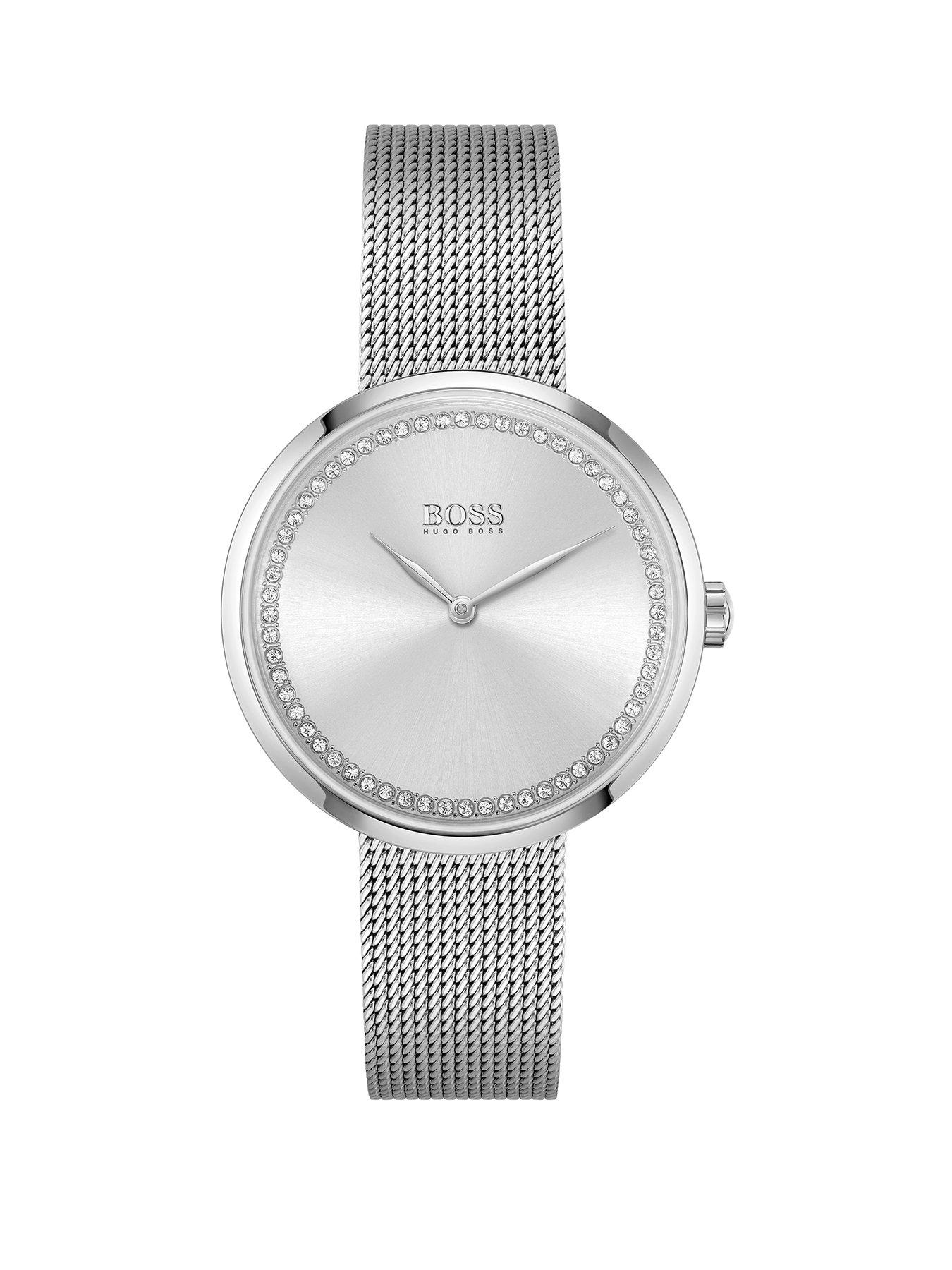 boss ladies watch and bracelet gift set