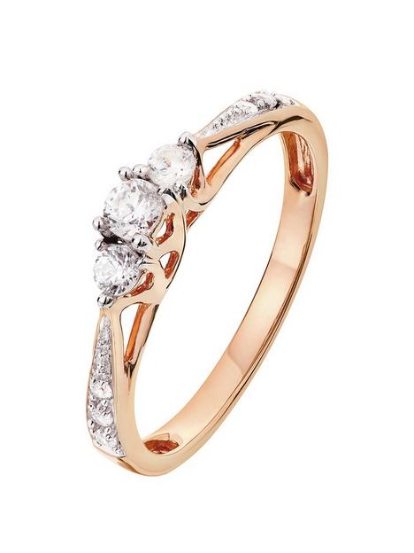 love-diamond-9ct-rose-gold-025ct-three-stone-diamond-ring-with-heart-detail-on-shank