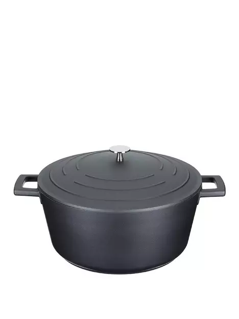 prod1089304598: Cast Aluminium 28 cm Casserole Dish with Lid prod1089304598: Cast Aluminium 28 cm Casserole Dish with Lid
