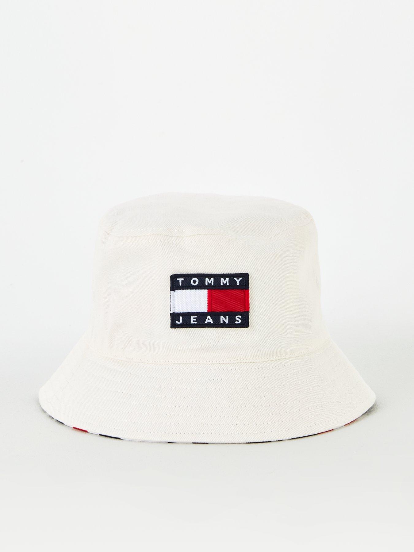 tommy jeans reversible bucket hat