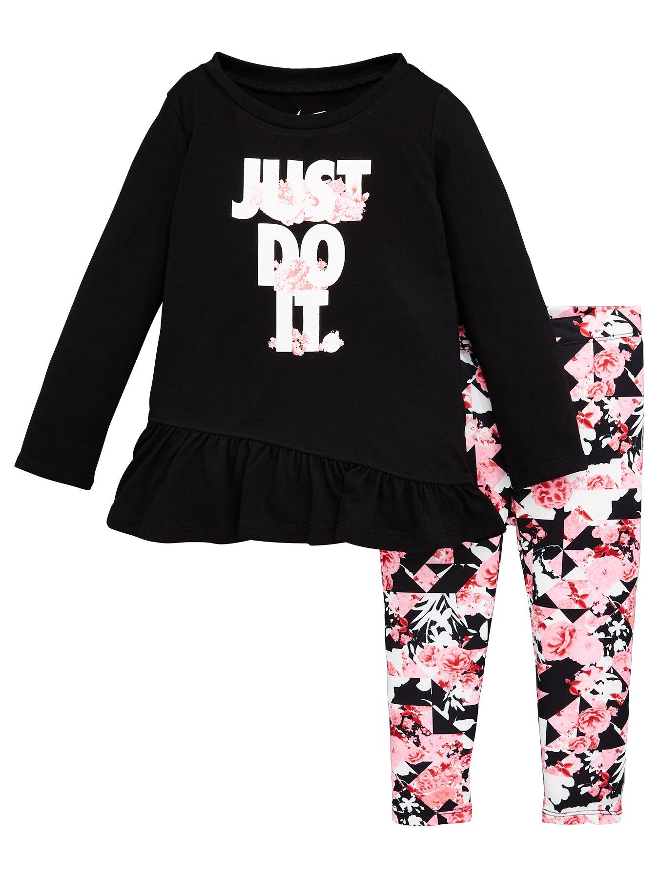 infant nike leggings set