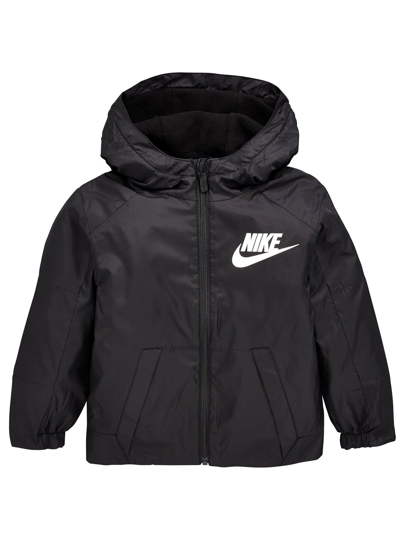 nike black jacket boys