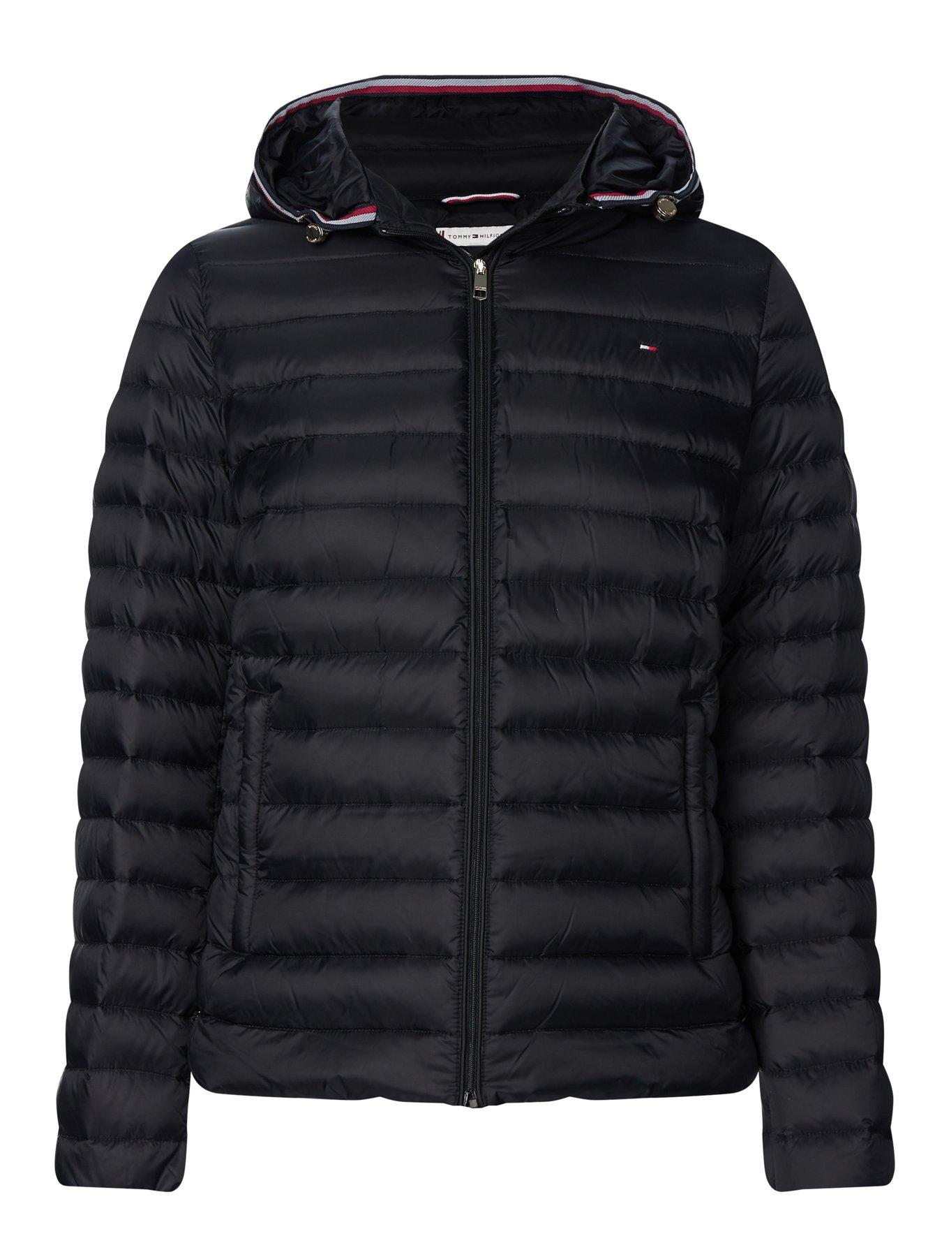 tommy hilfiger blue april down jacket