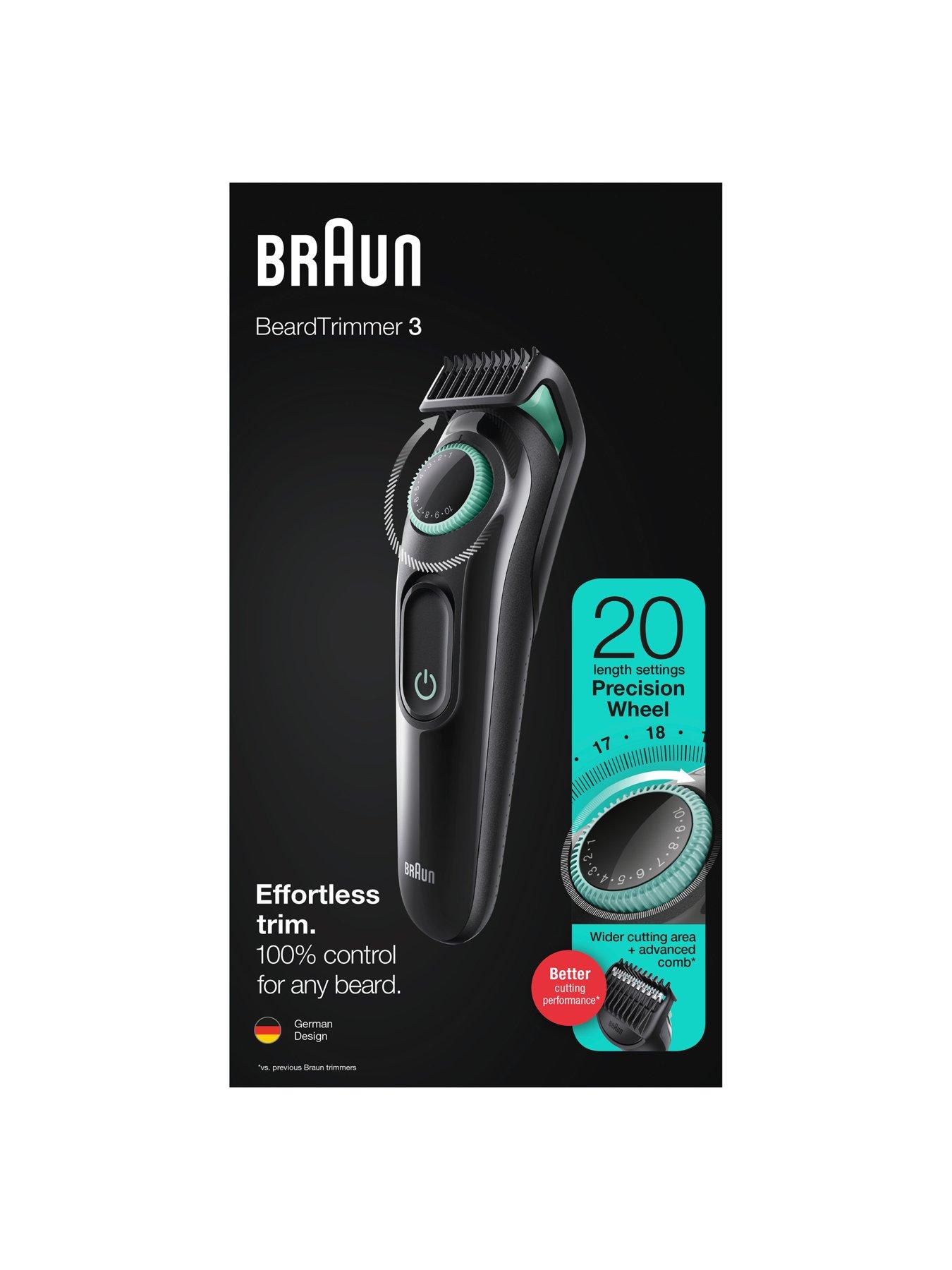 braun bt3221 beard & hair trimmer