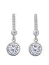the-love-silver-collection-sterling-silver-swarovski-crystal-drop-earringsfront