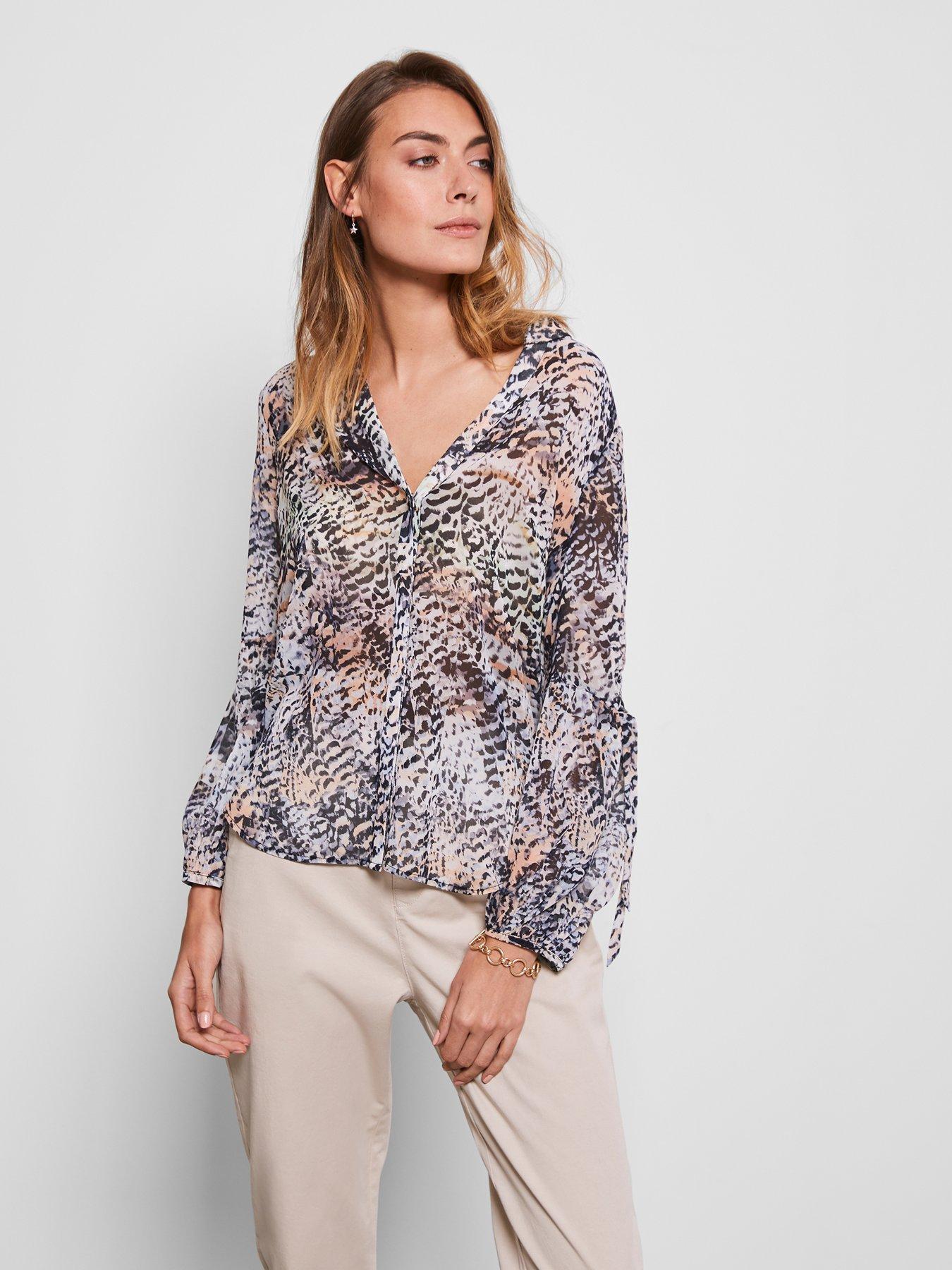 mint velvet orange spotted square neck top