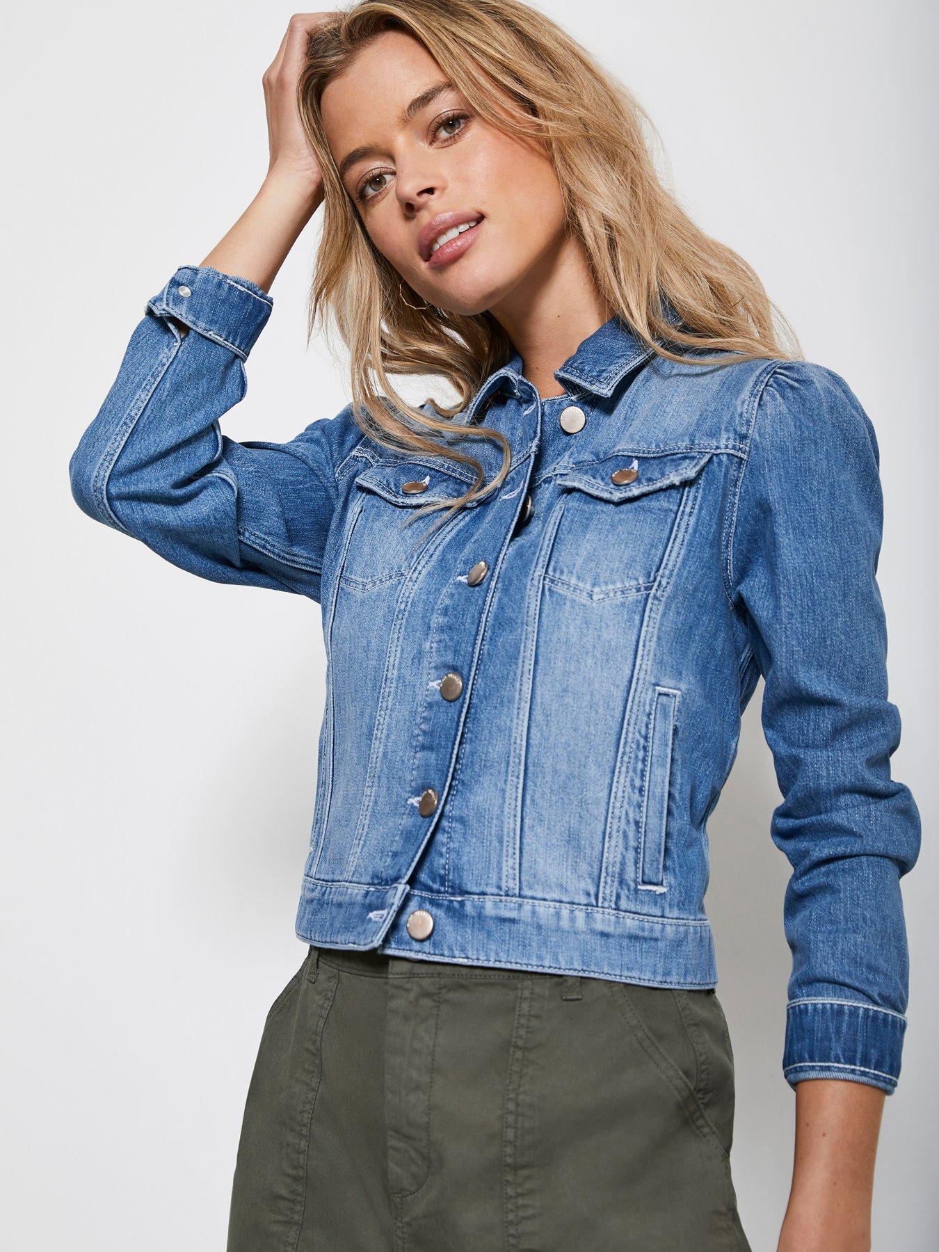 denim jacket mint velvet