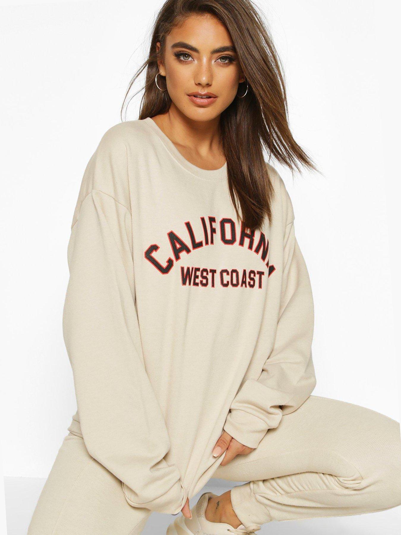 california oversized sweatshirt