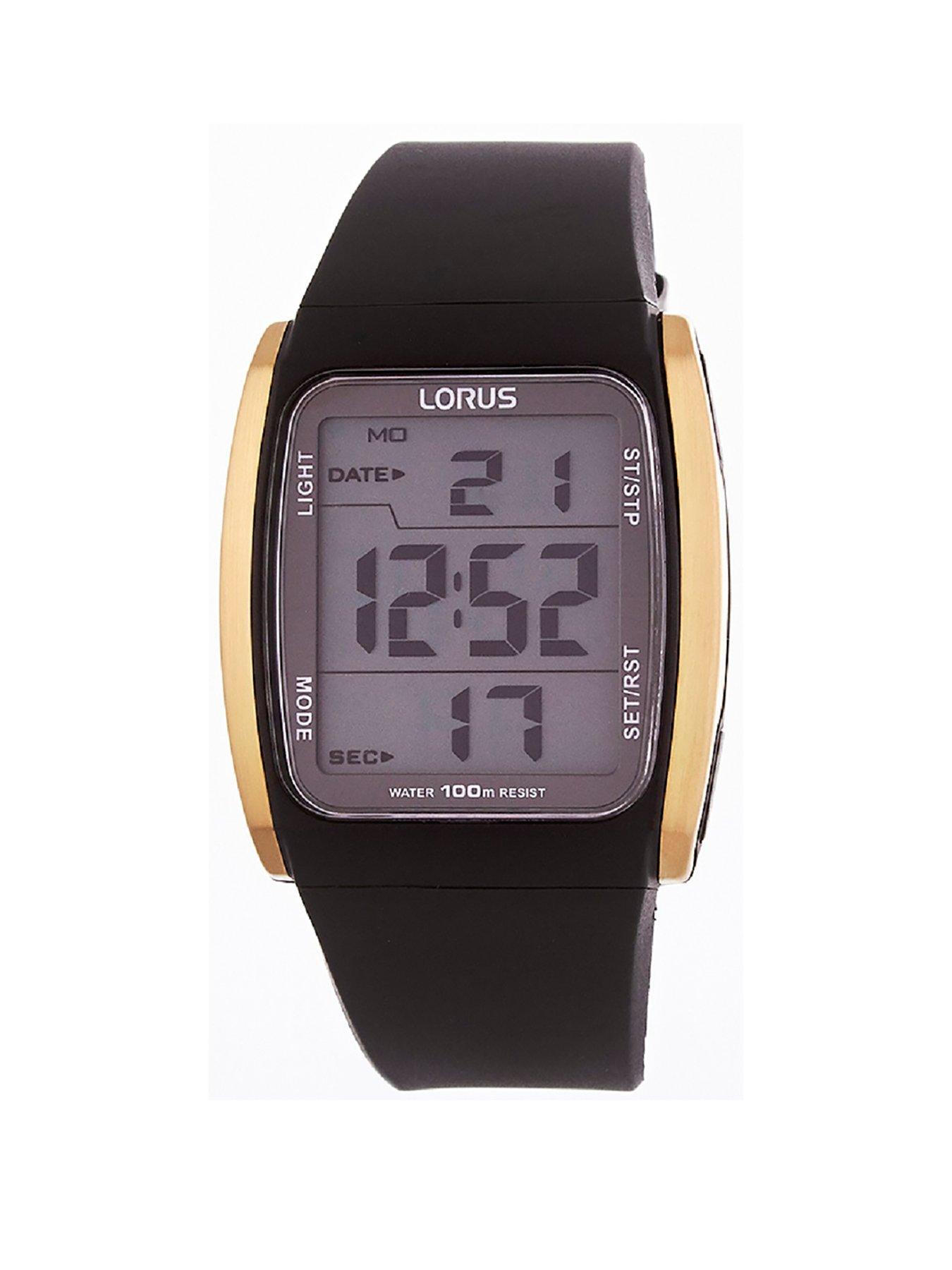 lorus square watch