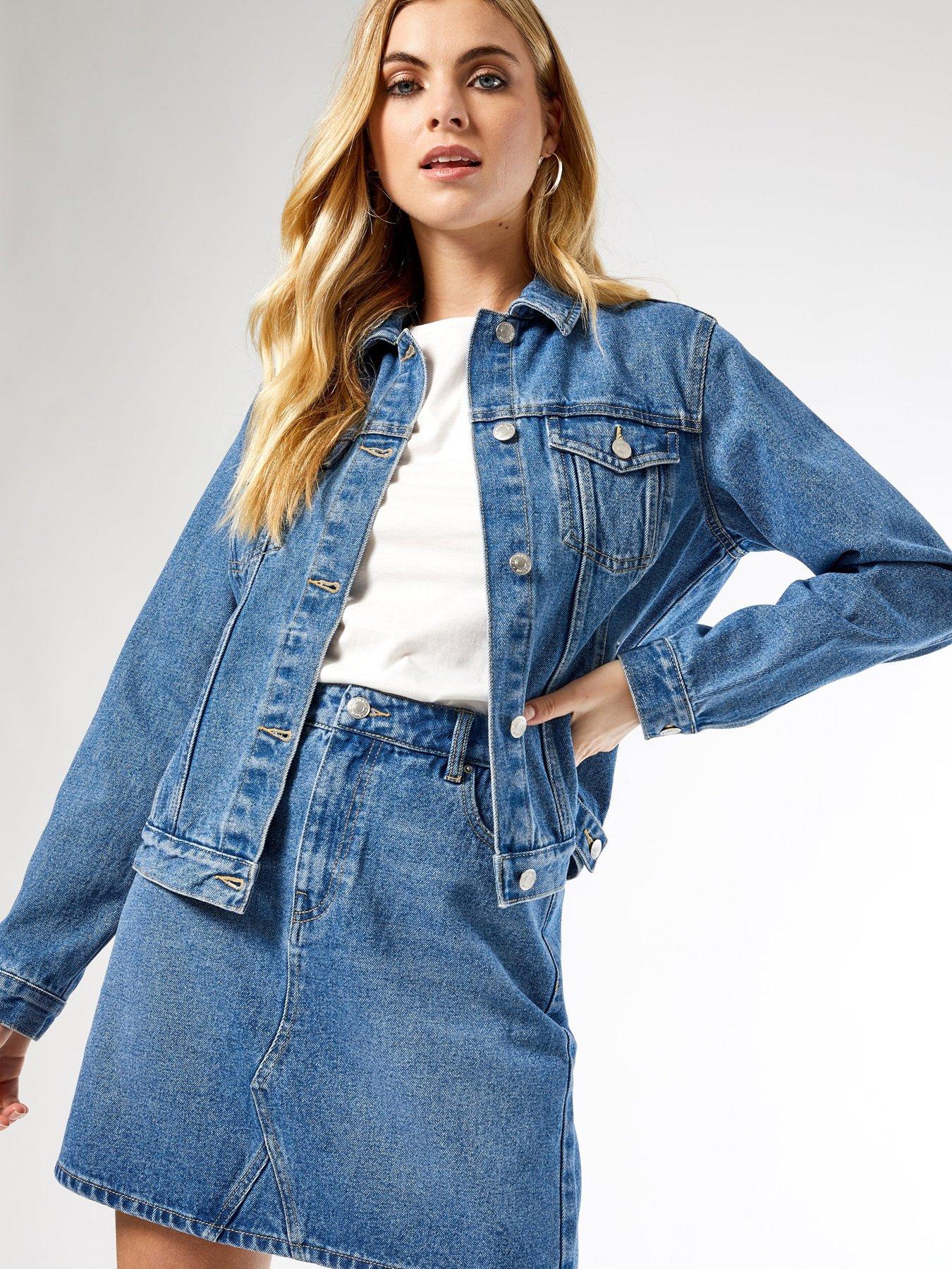 ladies denim jacket dorothy perkins