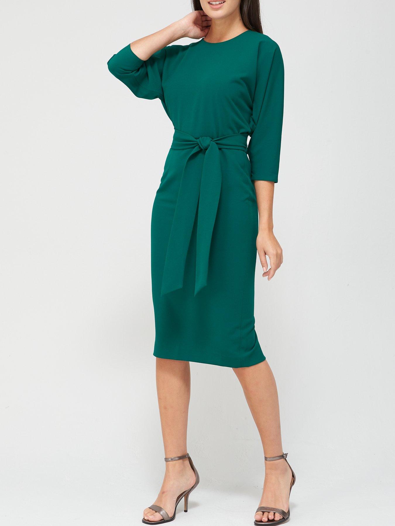 littlewoods green dress