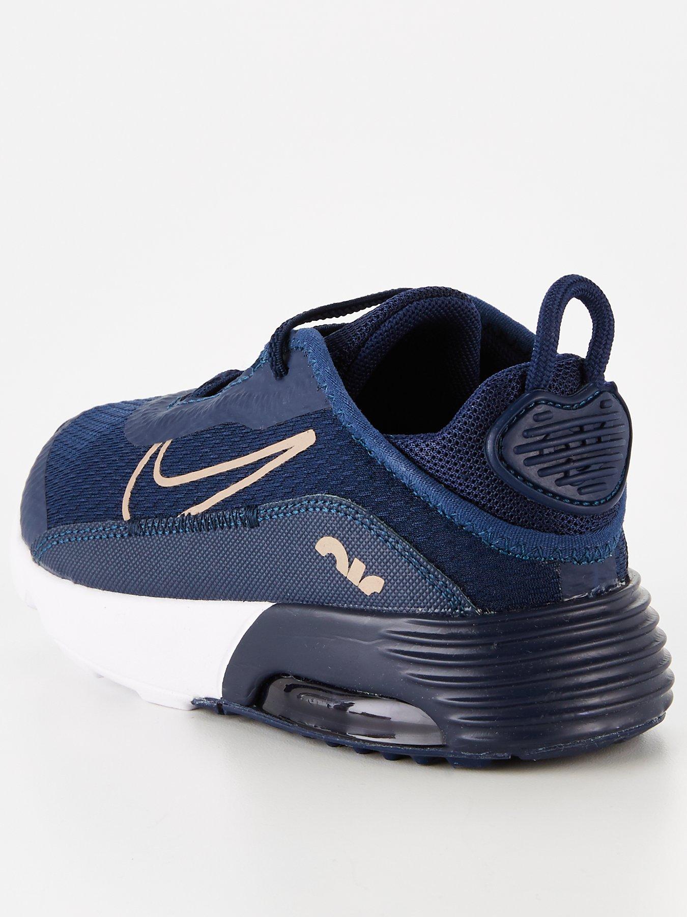 infant navy nike trainers