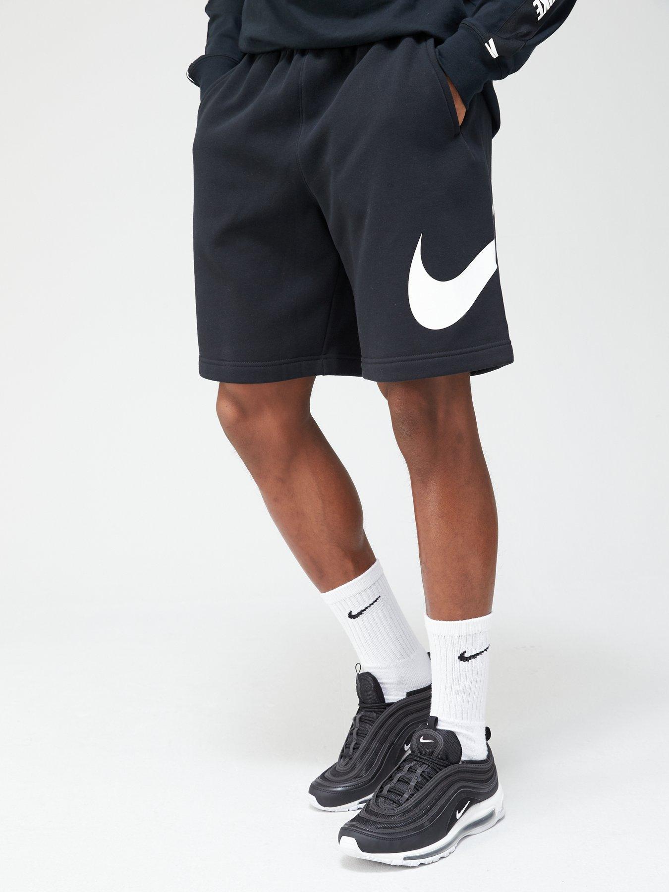 nike club swoosh shorts