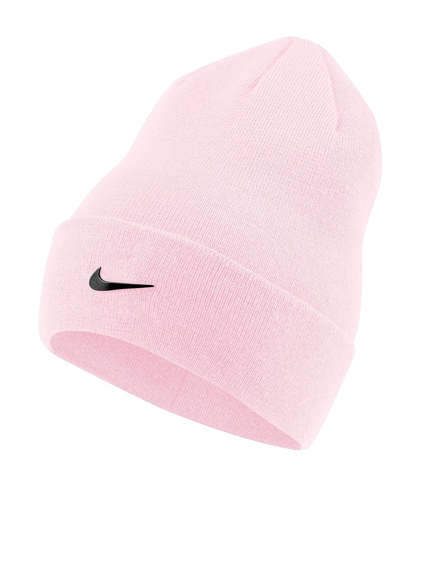 nike pink beanie