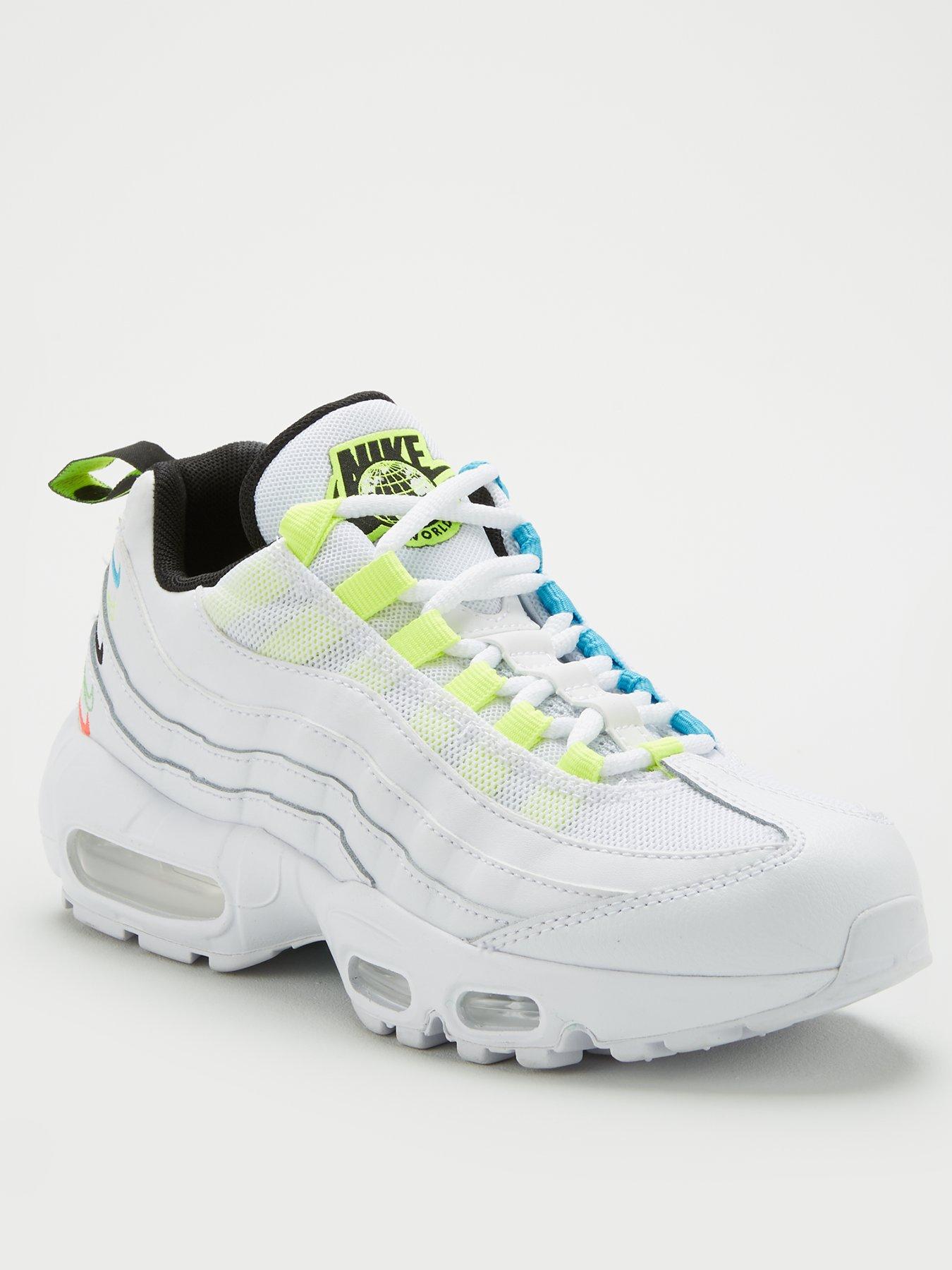 Nike Air Max 95 Se White Blue Littlewoodsireland Ie