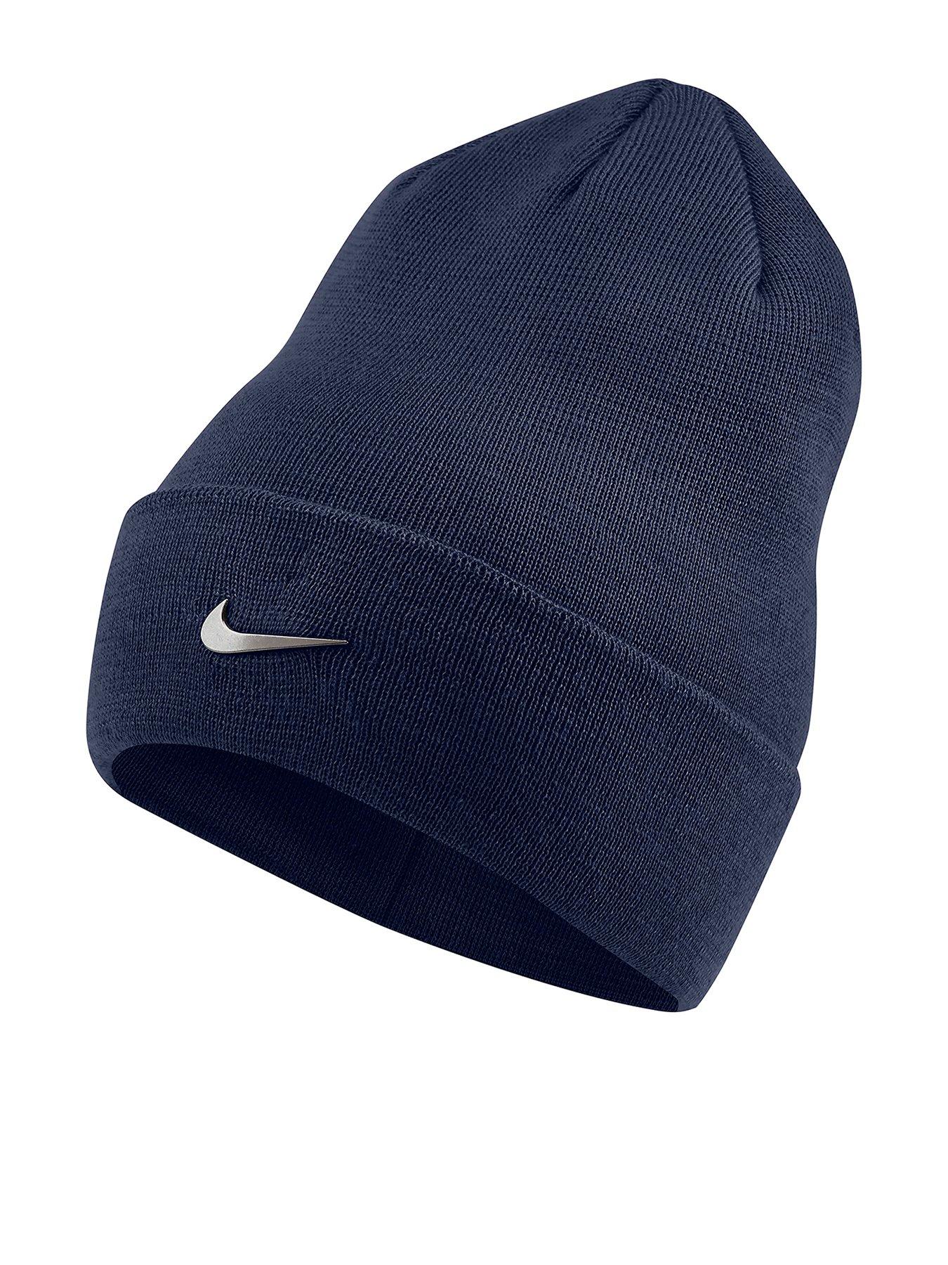 navy blue nike beanie