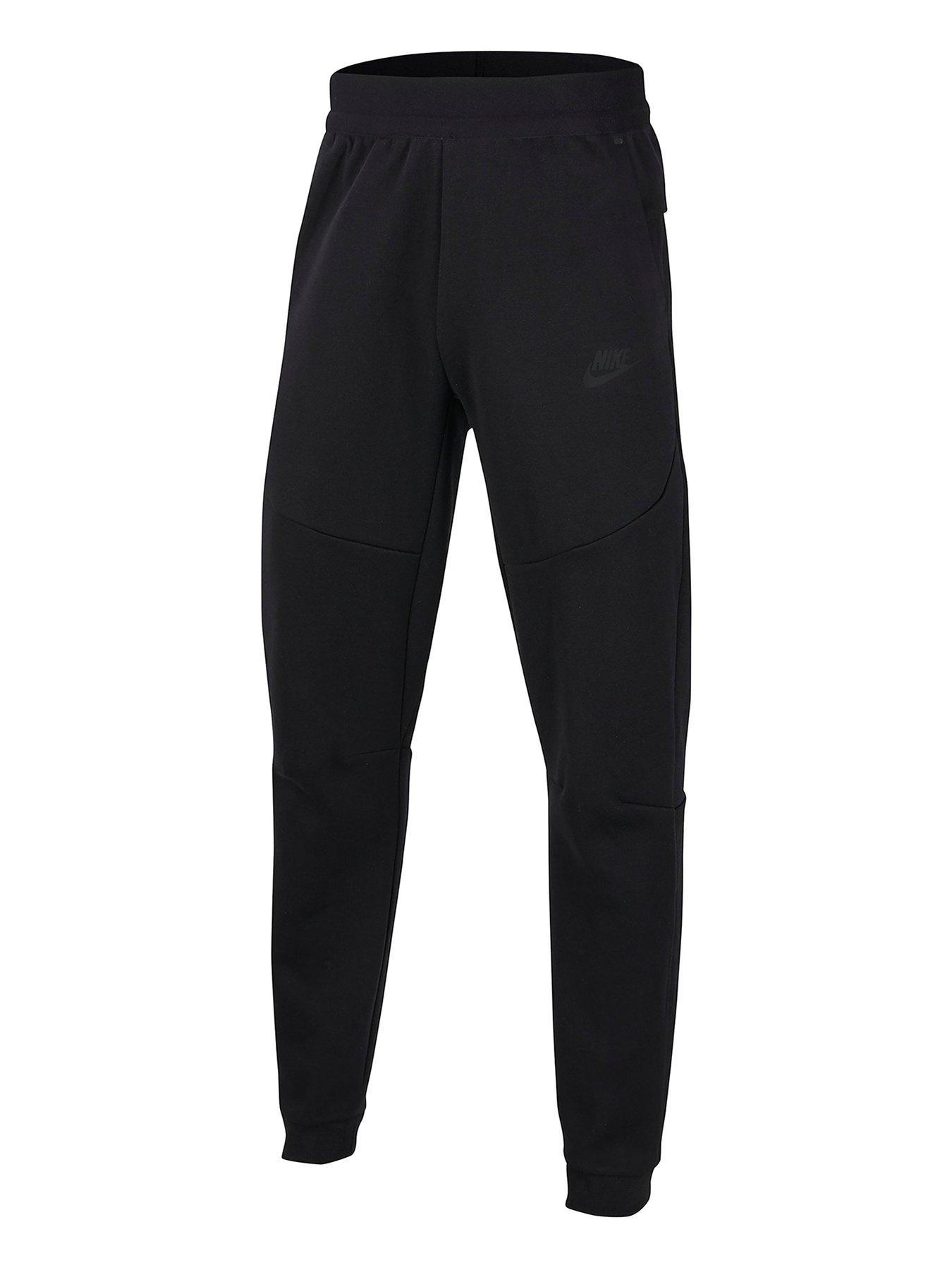 tech fleece bottoms black