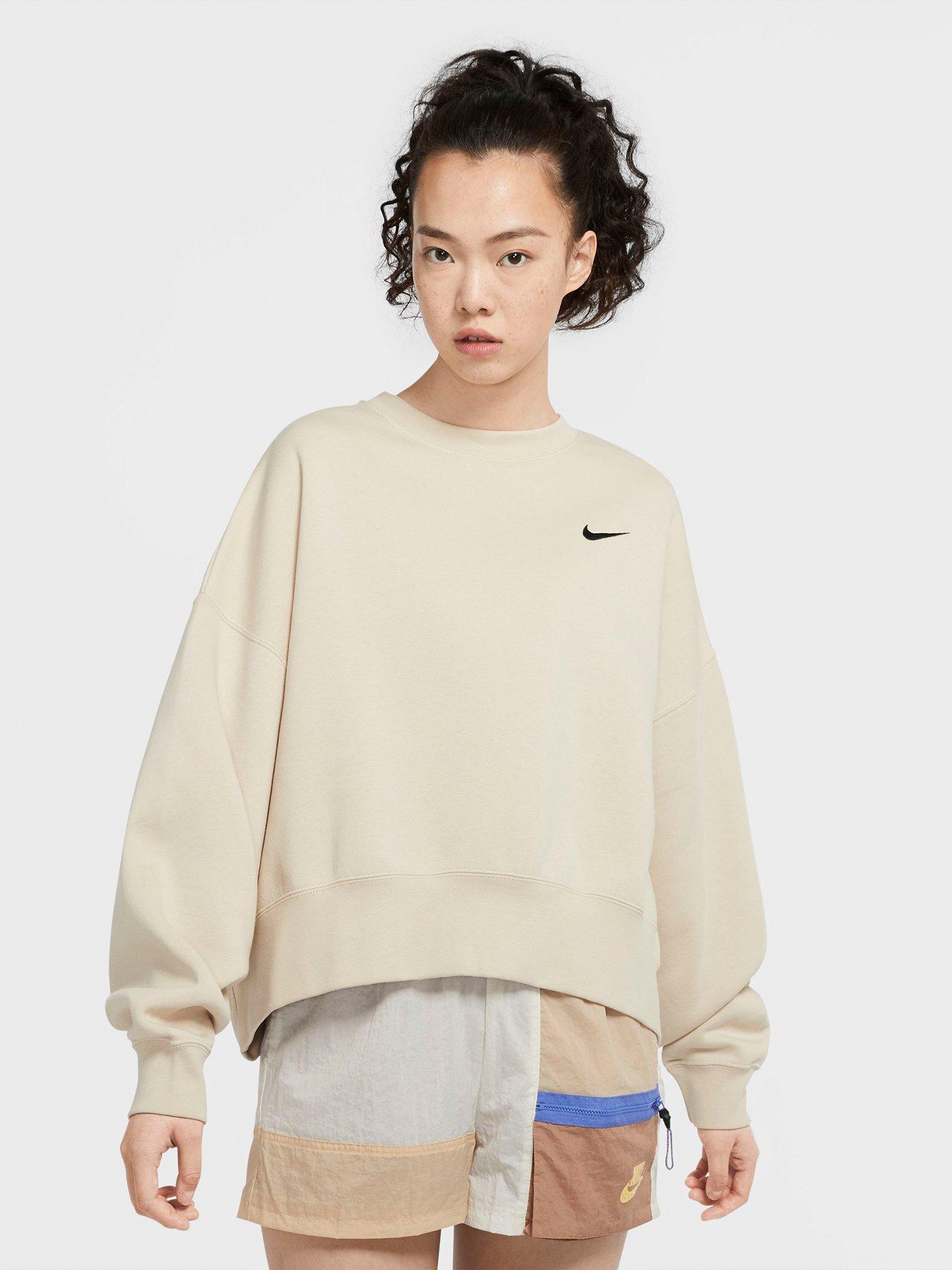 oatmeal nike crewneck