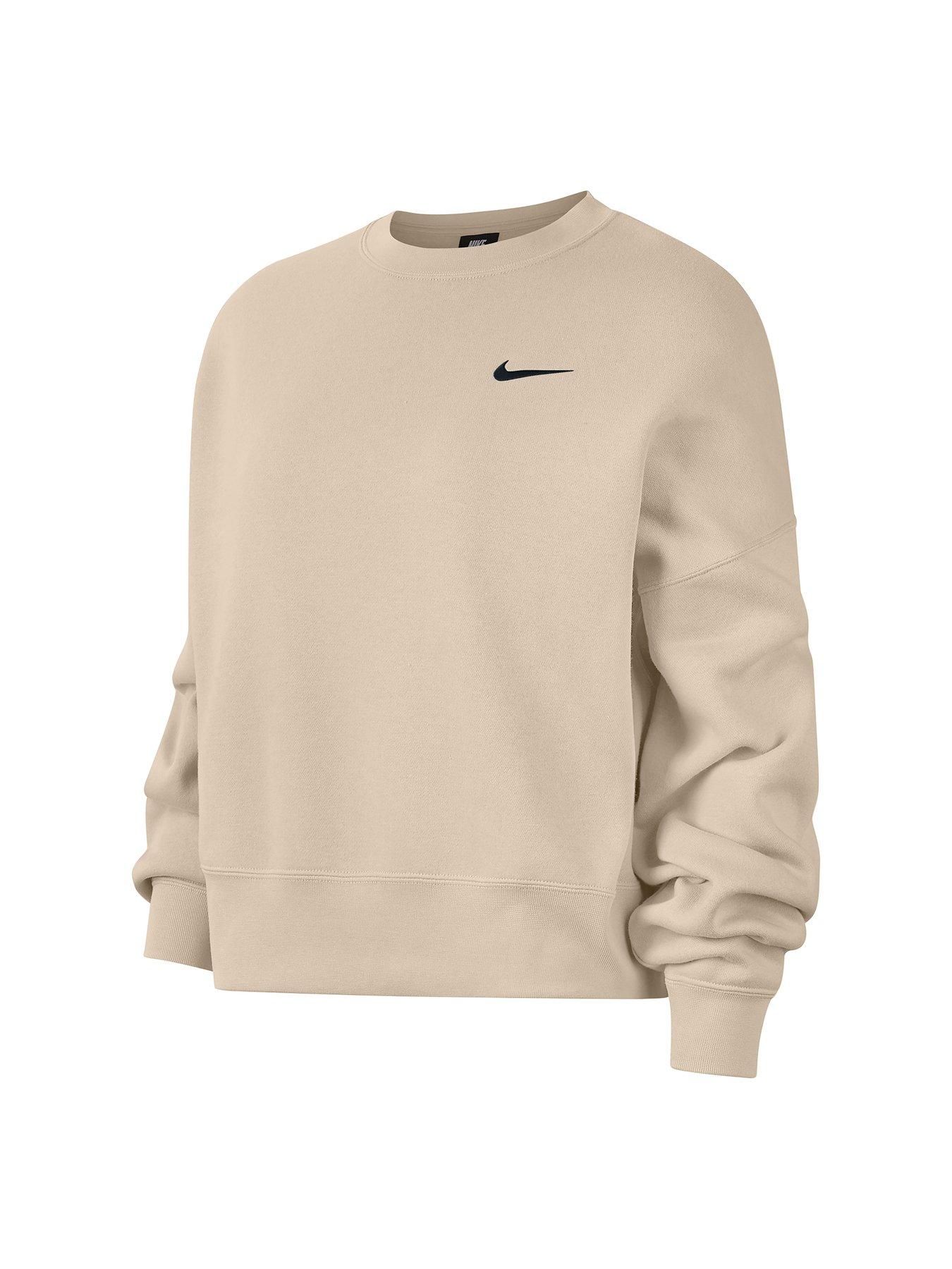 Nike NSW Trend Sweatshirt - Oatmeal 
