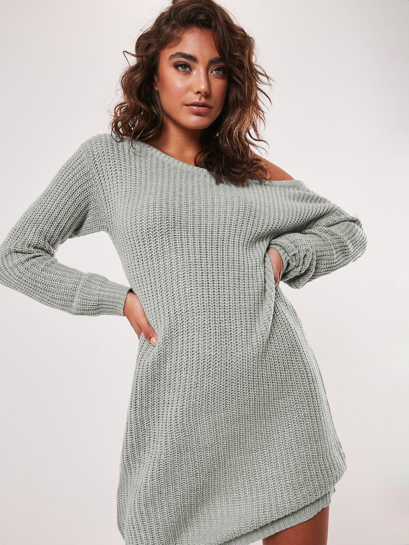 Off Shoulder Jumper Dress Online Store 