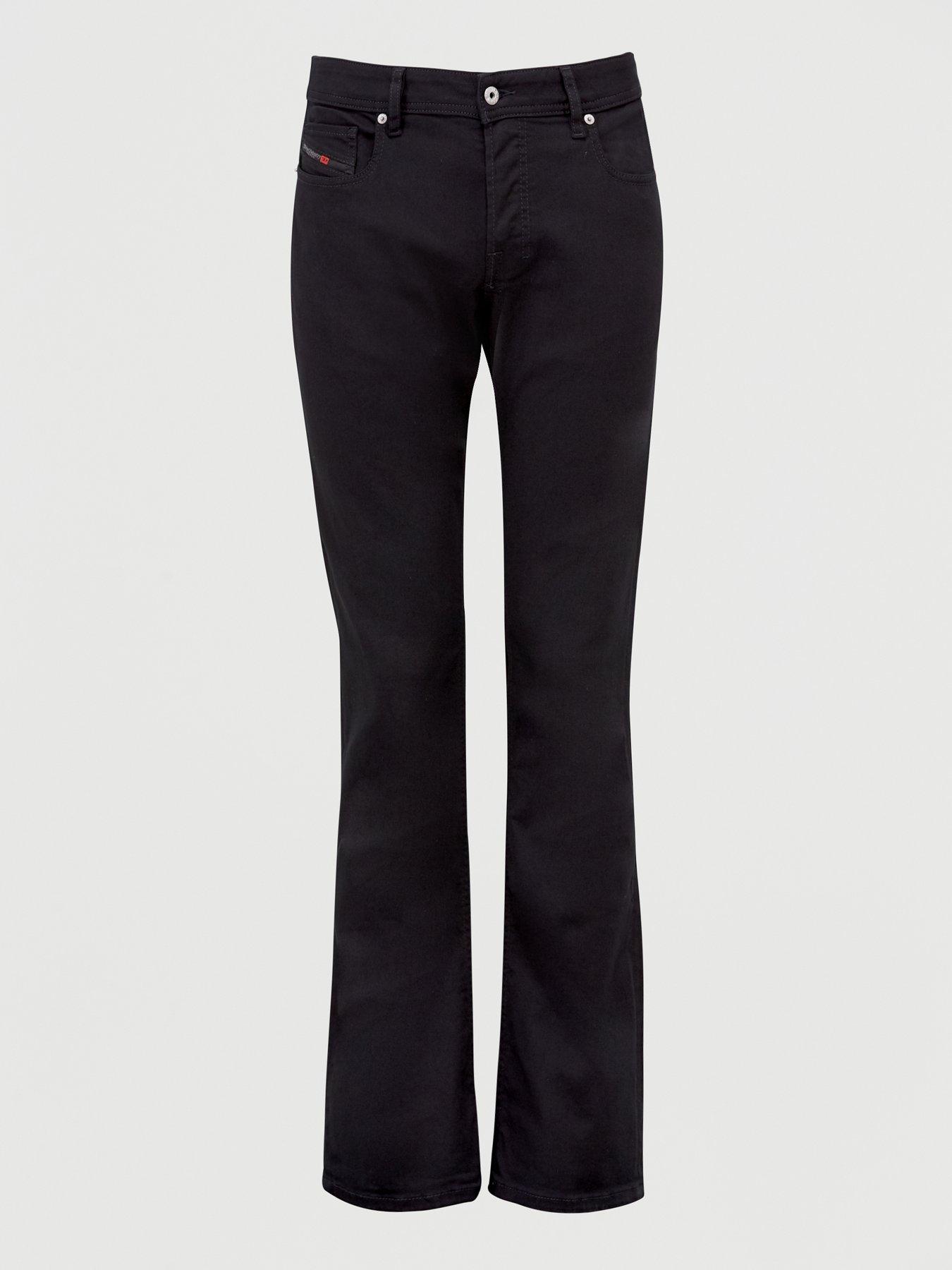 diesel zatiny bootcut jeans black