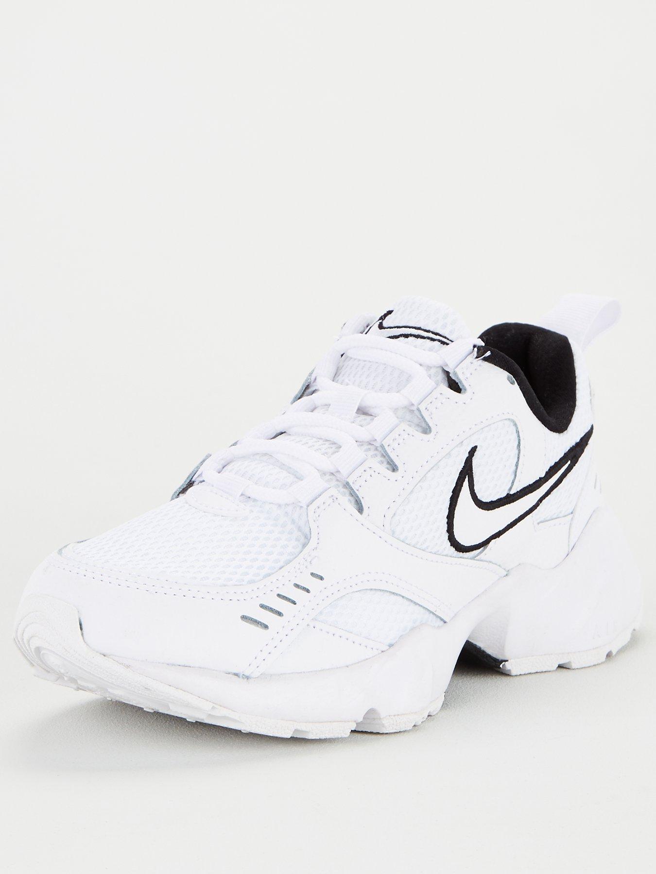 nike air heights trainers in white