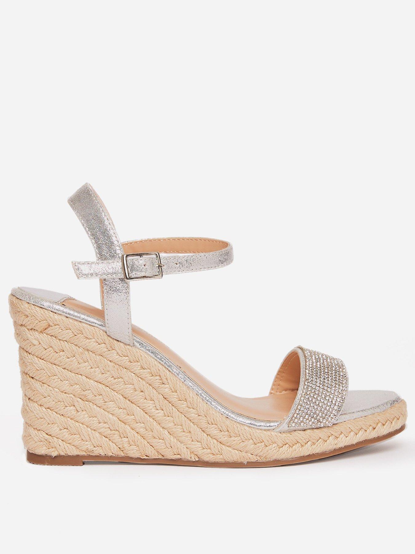 dorothy perkins wide fit wedges