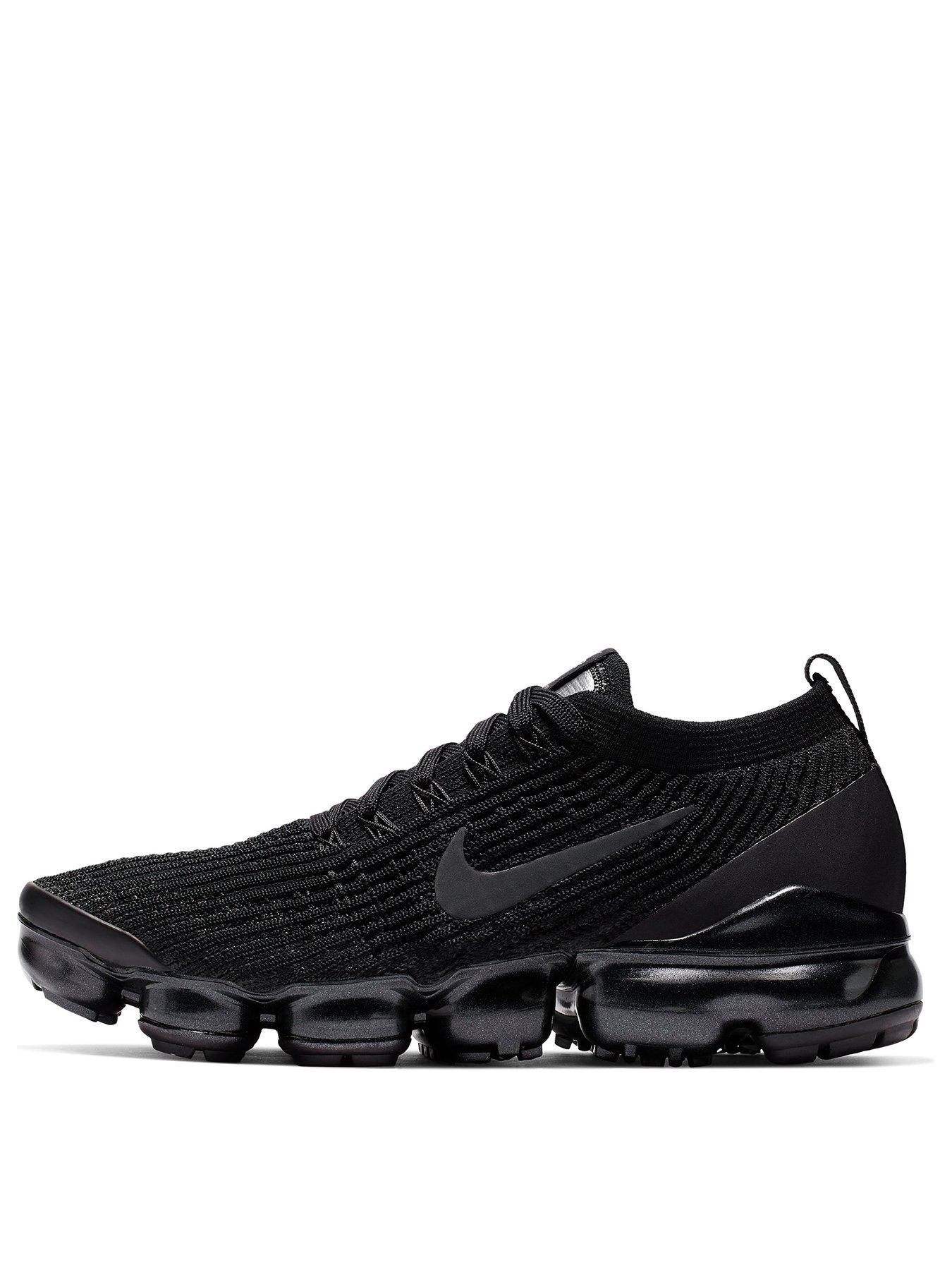 nike vapormax double black