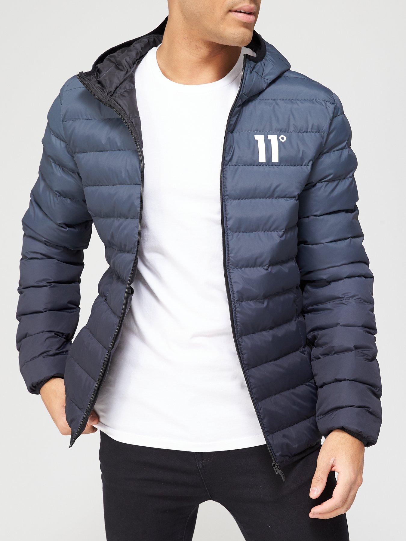 11 degrees black denim jacket