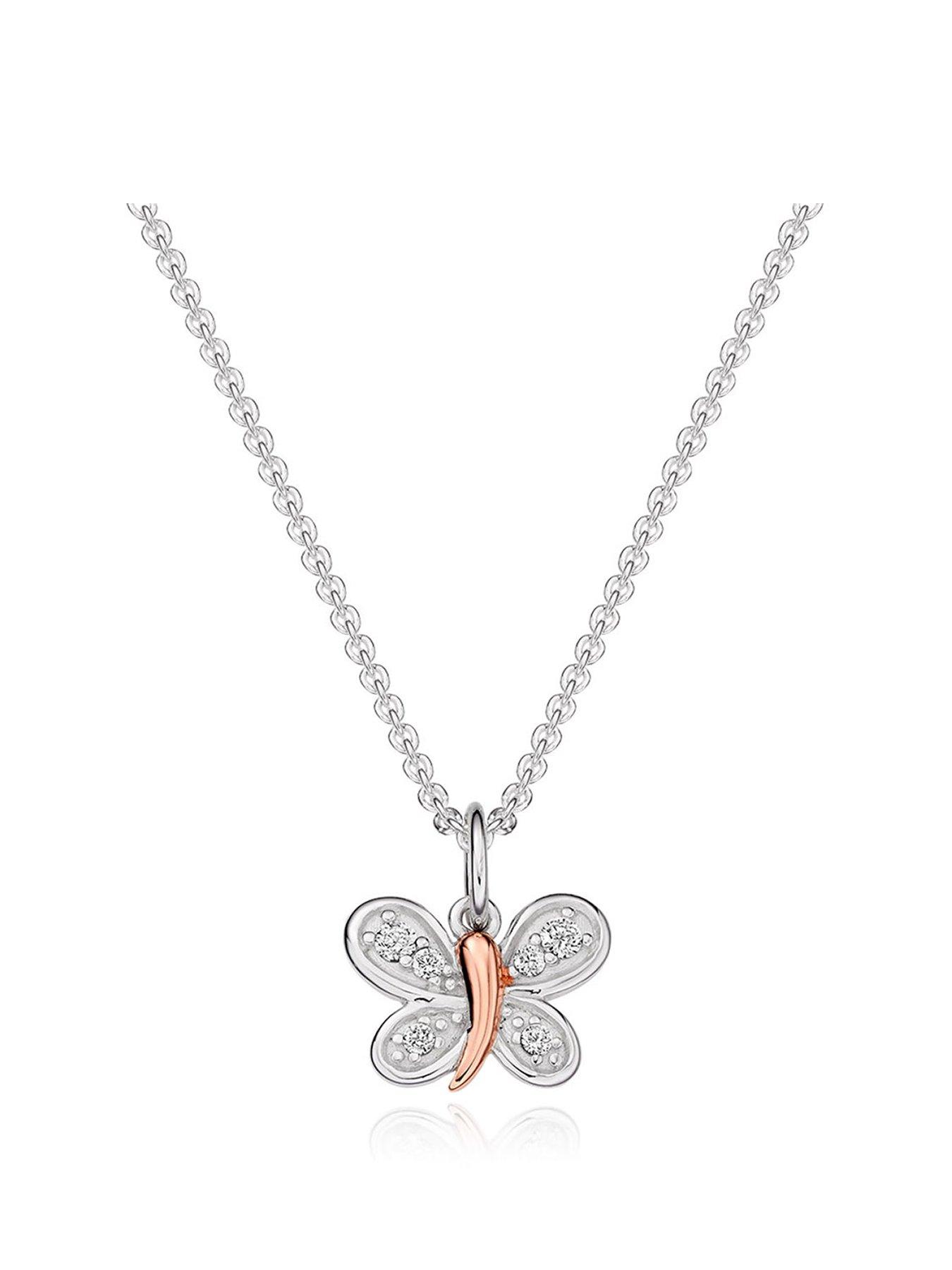 beaverbrooks feather necklace