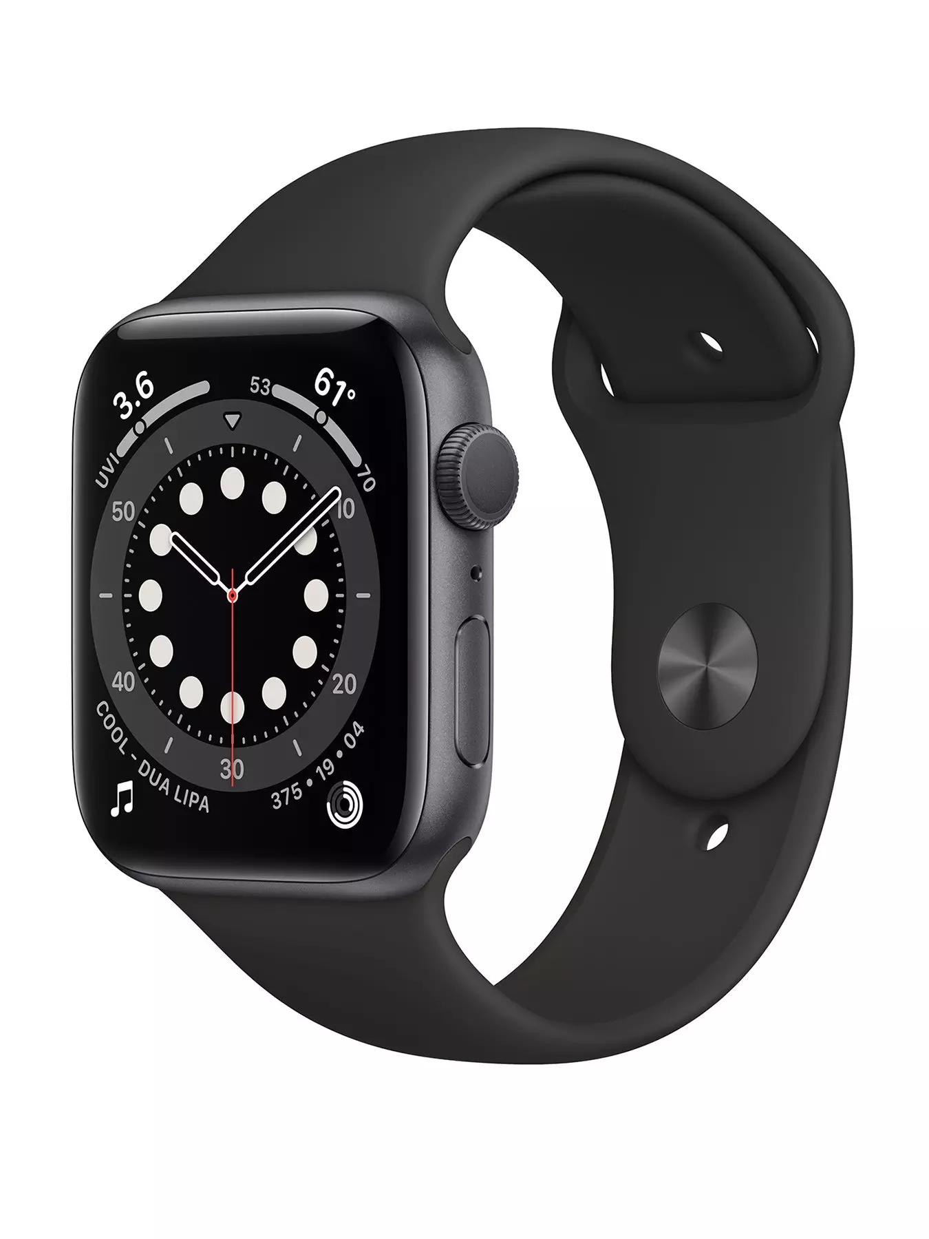 Apple Watch Series 6 Gps 40mm Space Grey Aluminium Case With Black Sport Band Littlewoodsireland Ie