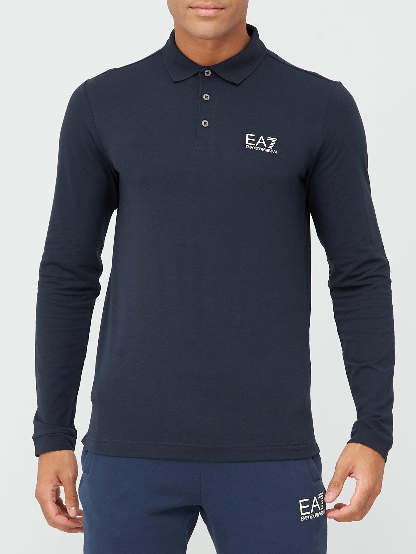 ea7 long sleeve polo