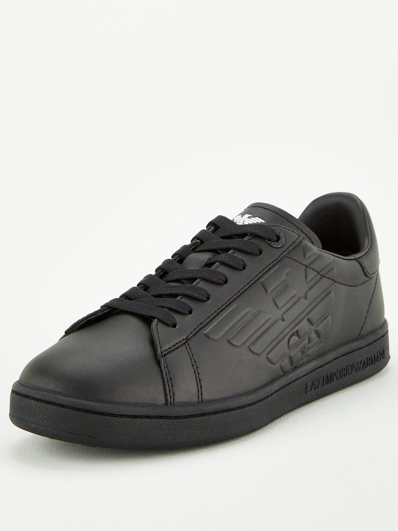 ea7 black trainers