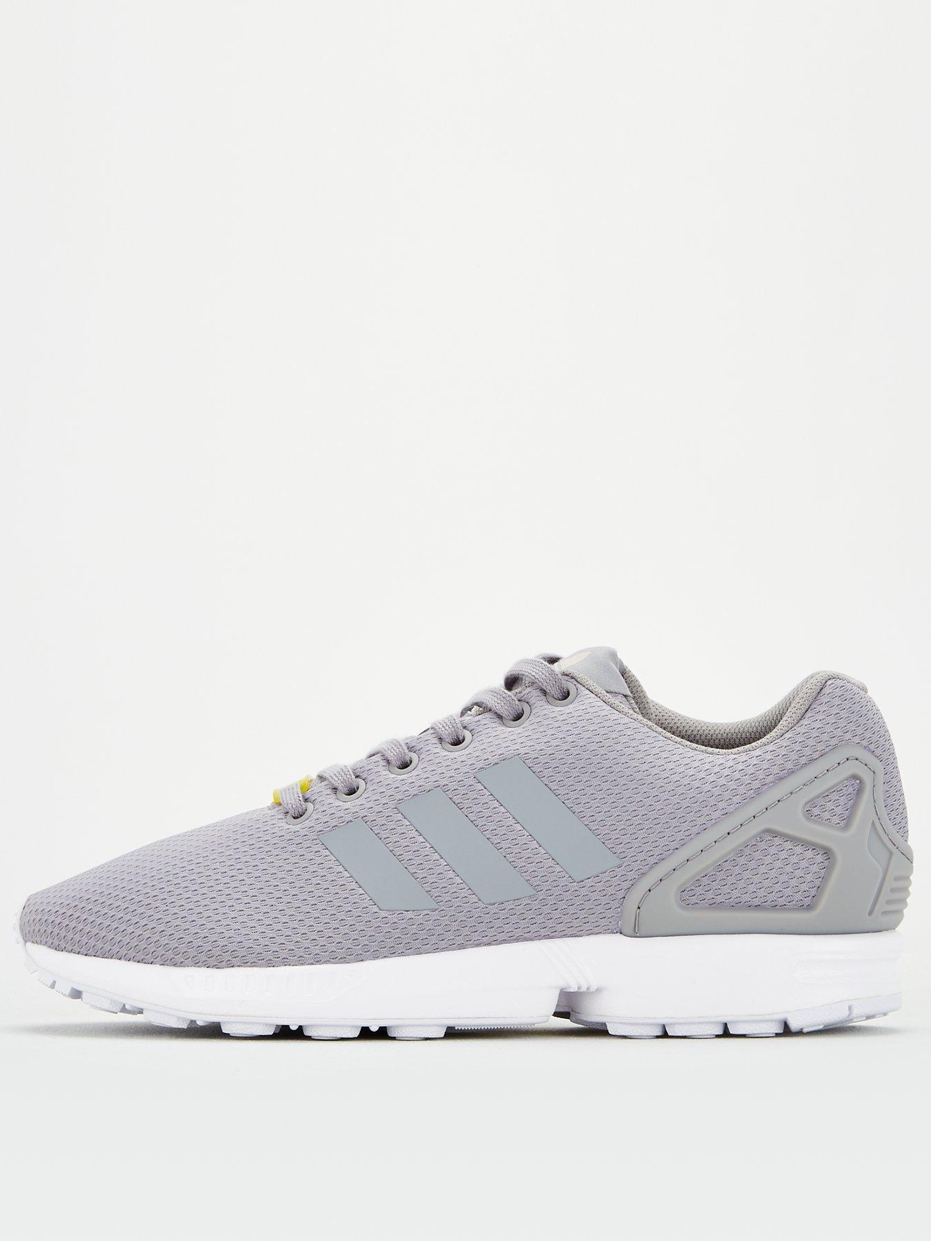 grey adidas flux