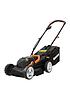 worx-cordless-34cm-dual-battery-lawn-mower-wg779e2front