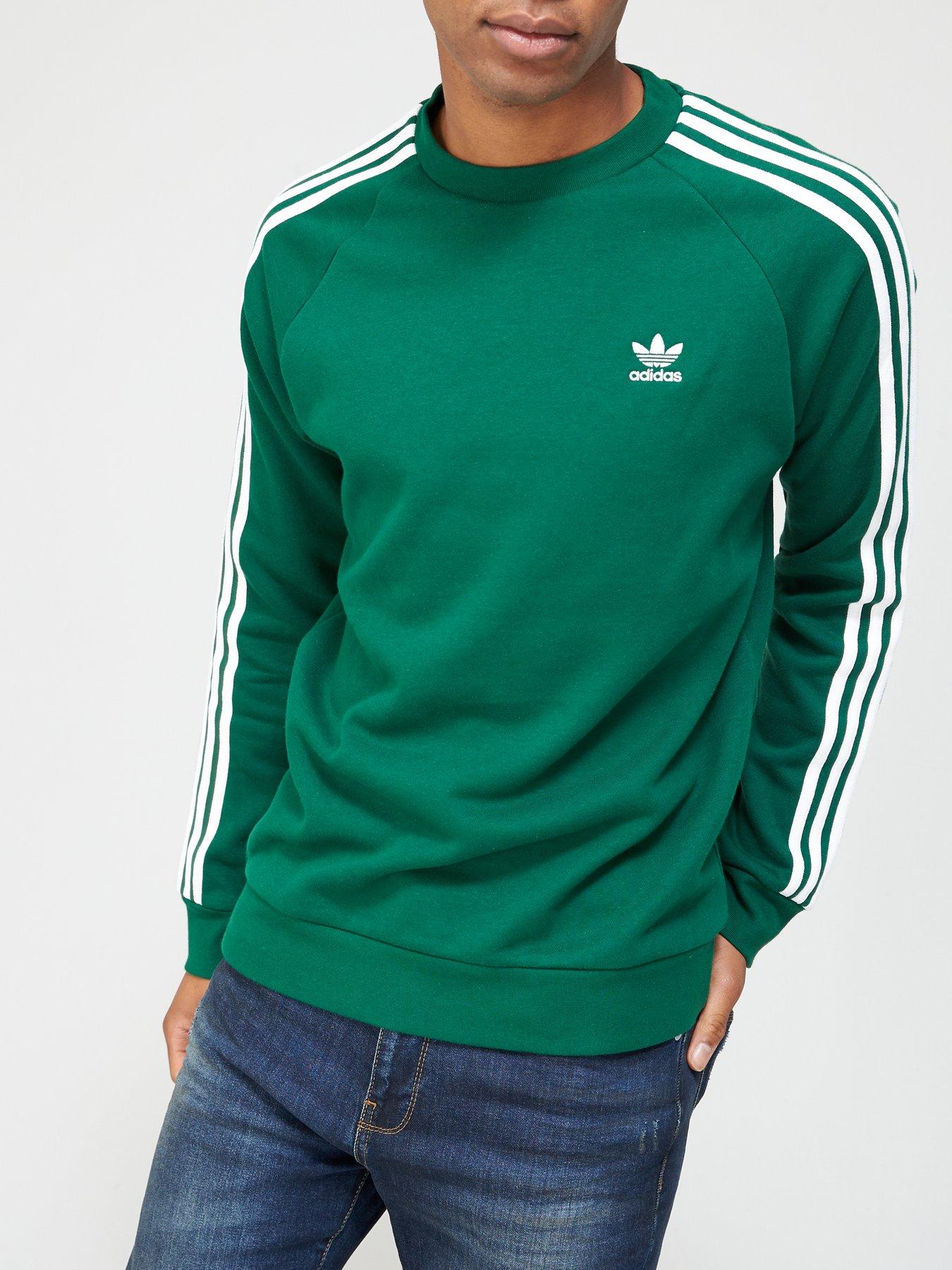 green adidas jumper mens
