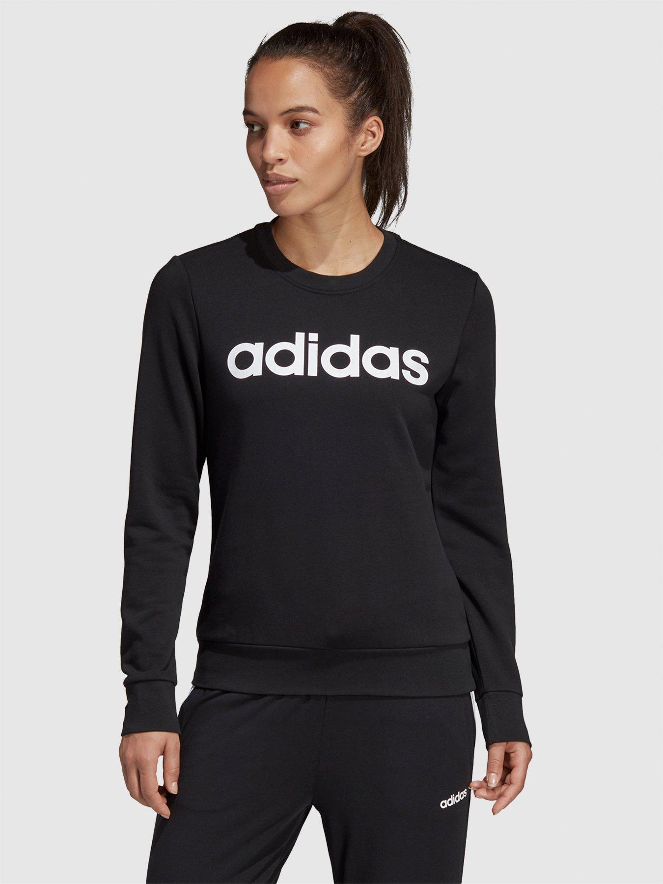 adidas linear crew sweatshirt