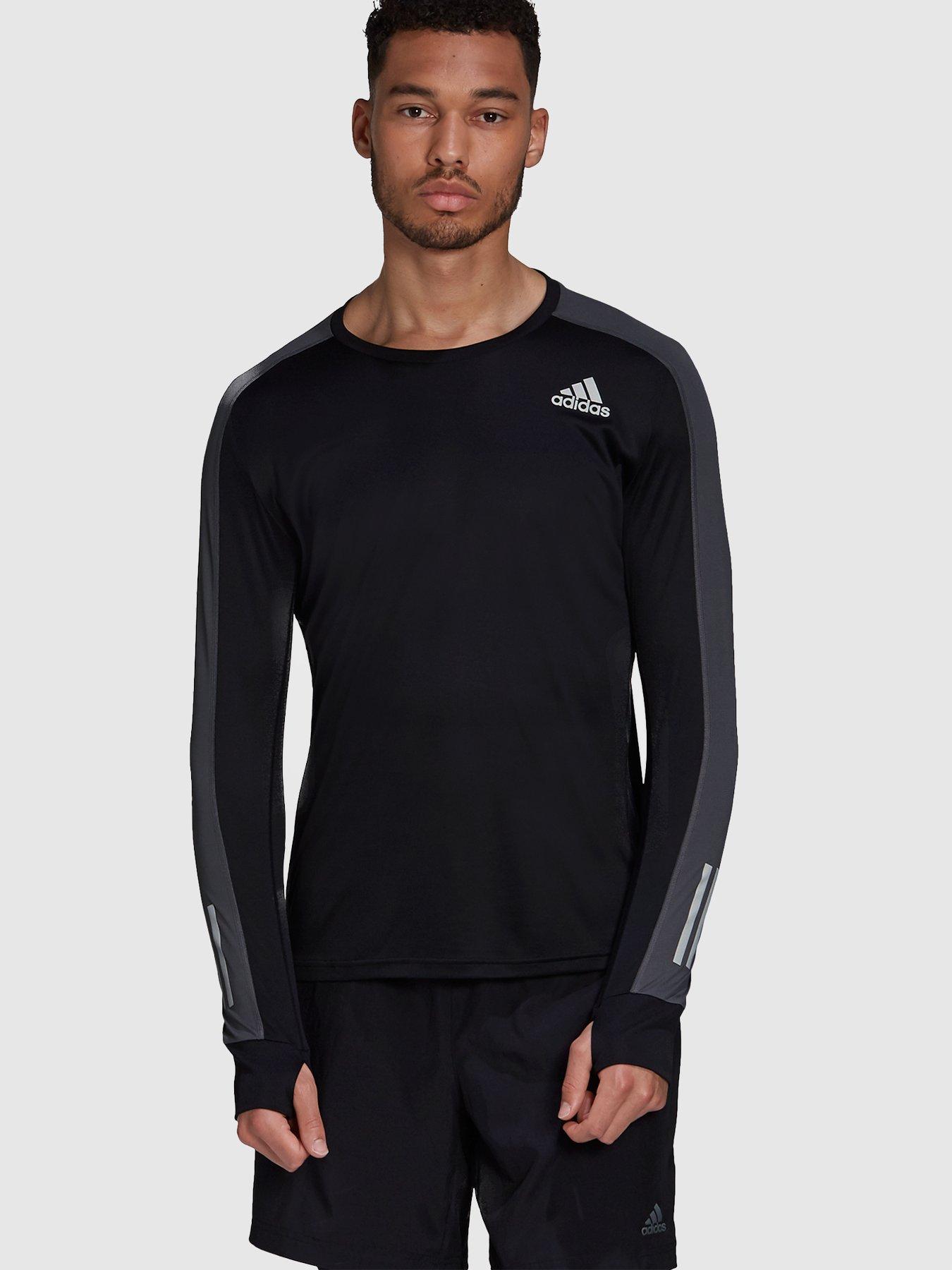 adidas long sleeve running top mens