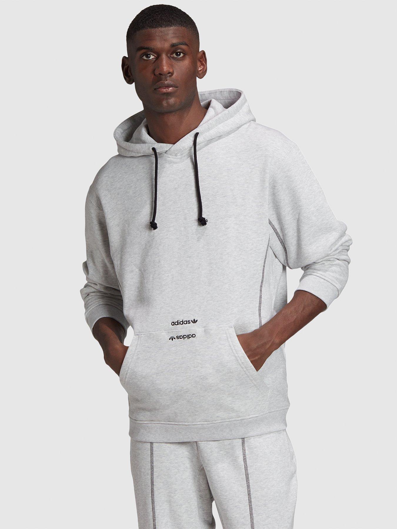 adidas originals grey hoodie