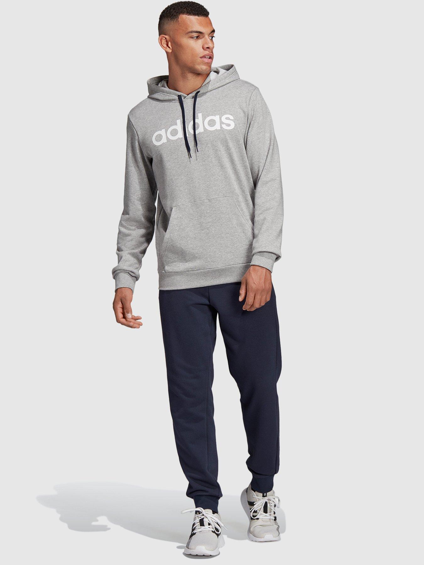 adidas hooded tracksuit mens