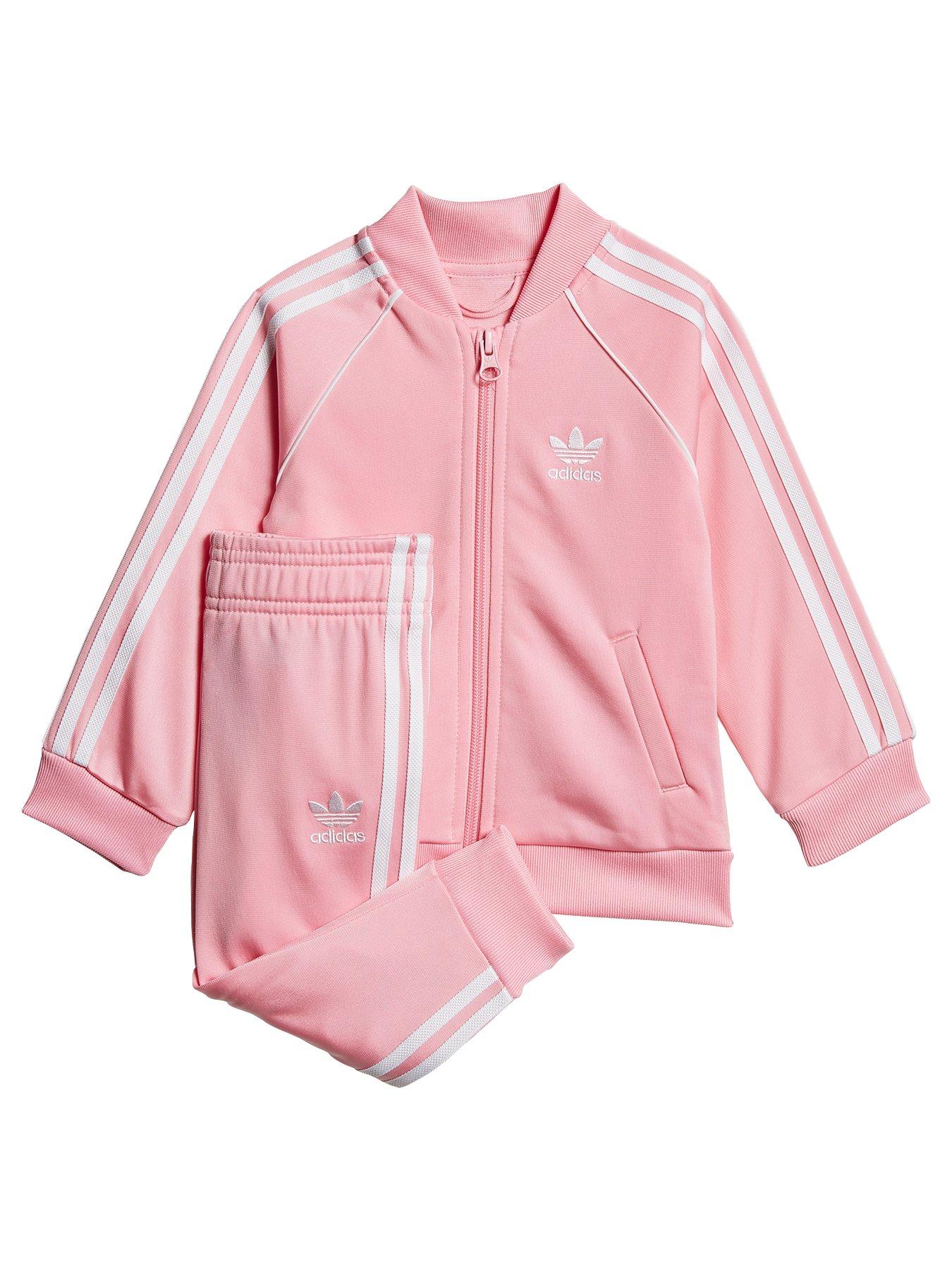 adidas jumpsuit pink