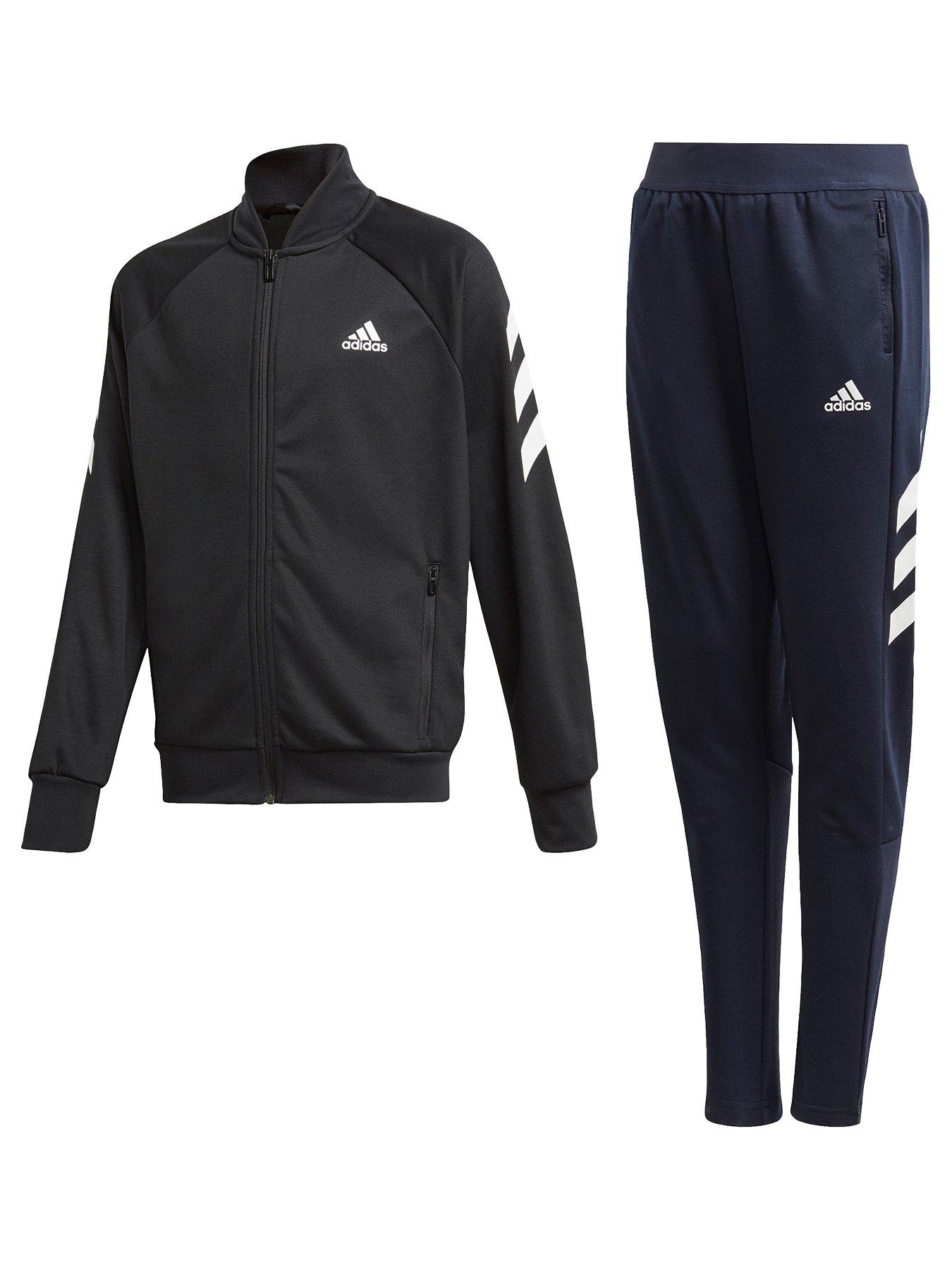 black baby adidas tracksuit