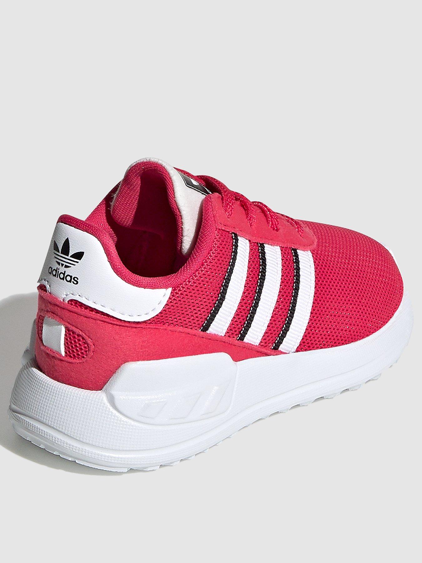 infant red adidas trainers