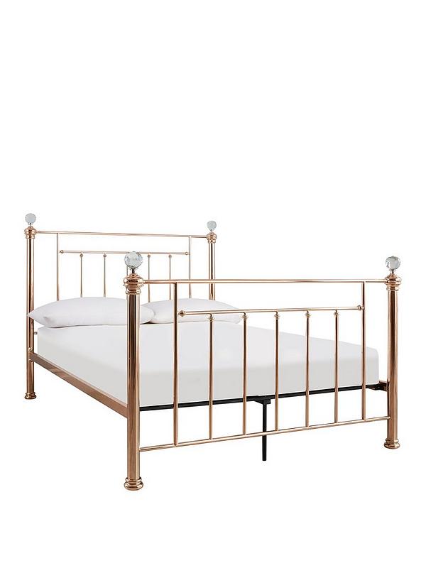 Rosy Metal Bed Frame, Metal Bed Frame Squeaks Like Crazy