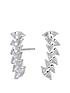 simply-silver-cubic-zirconia-marquise-ear-climber-earringsfront